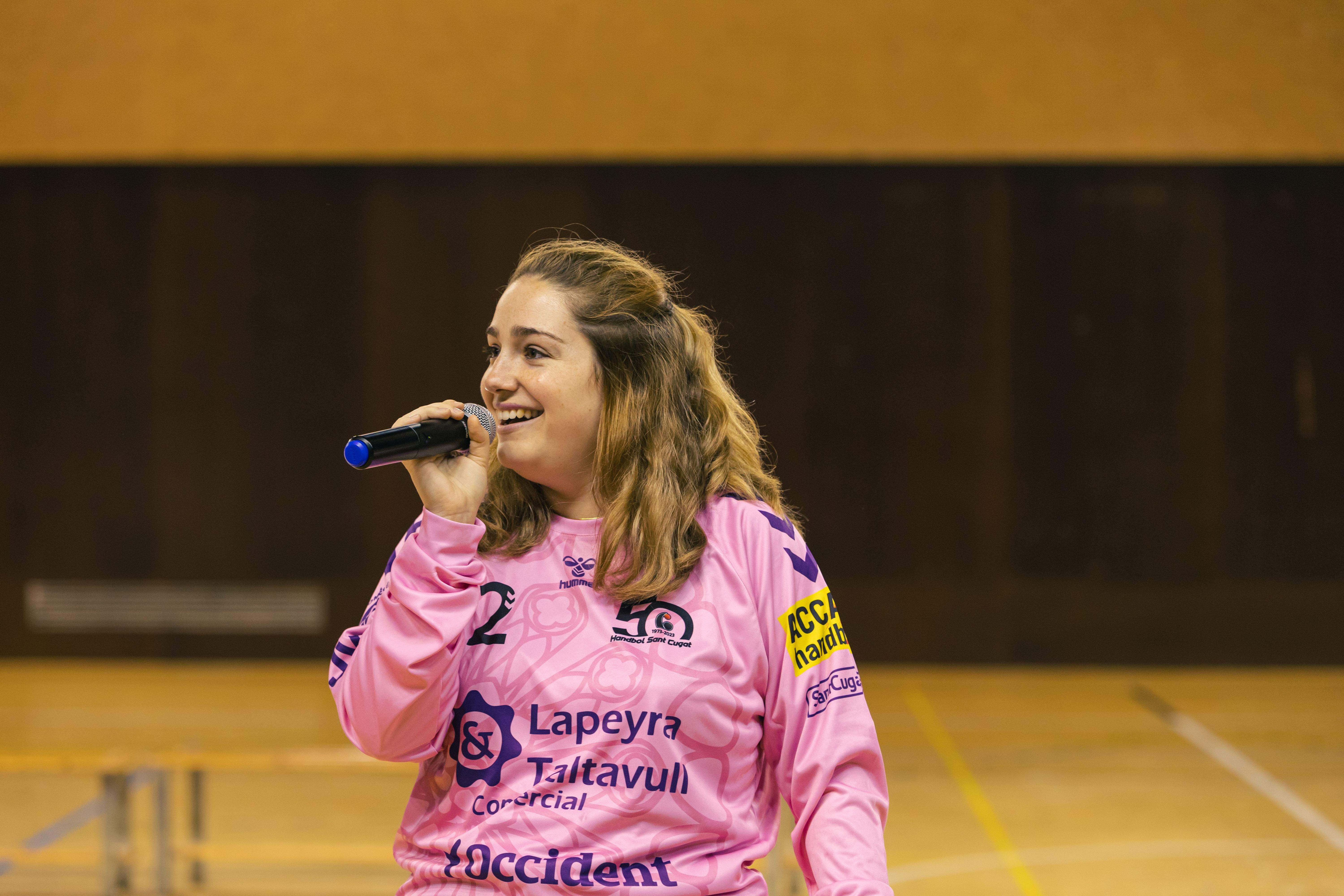 Presentació d'equips del Club Handbol Sant Cugat. FOTO: Arnau Padilla