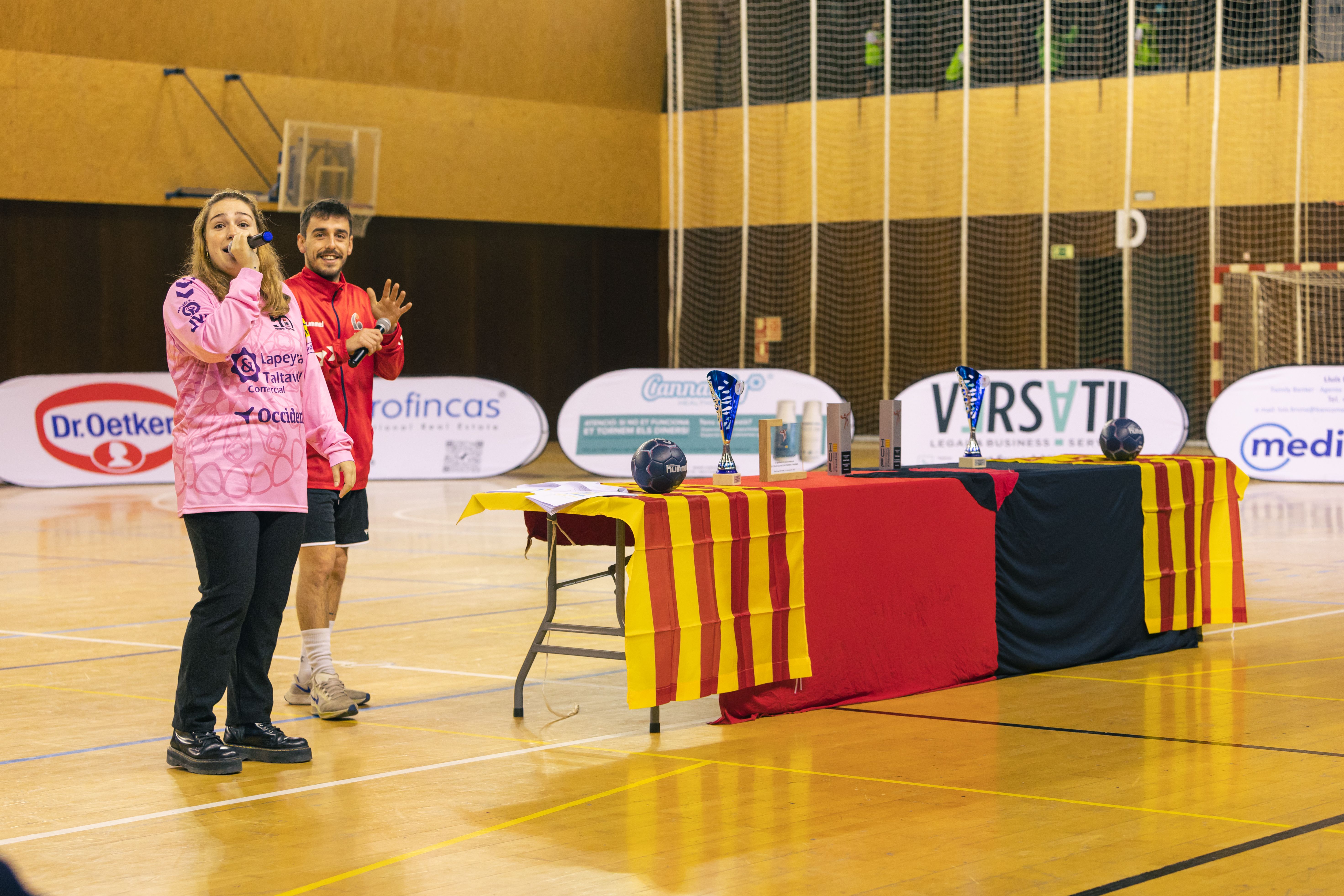 Presentació d'equips del Club Handbol Sant Cugat. FOTO: Arnau Padilla