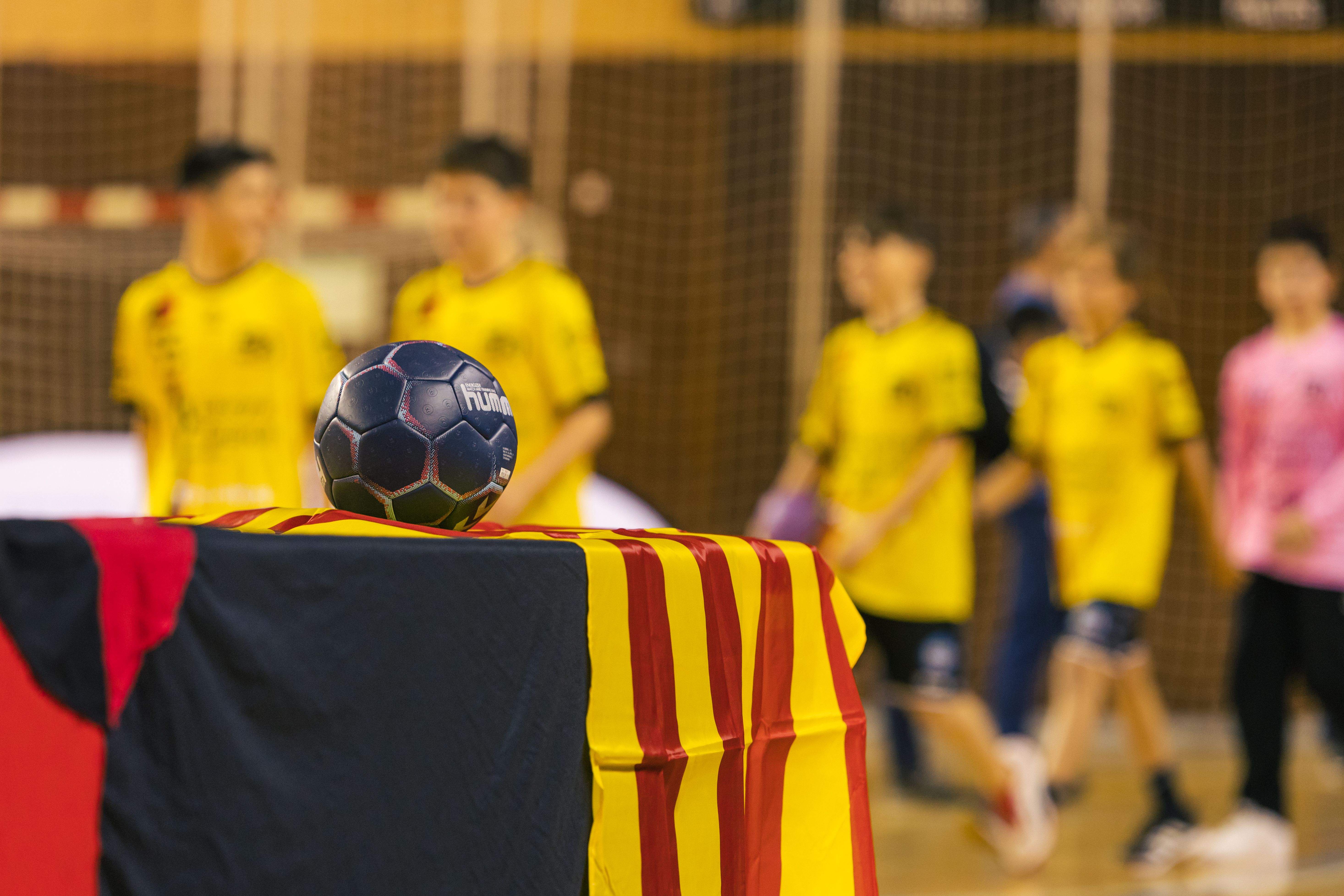 Presentació d'equips del Club Handbol Sant Cugat. FOTO: Arnau Padilla
