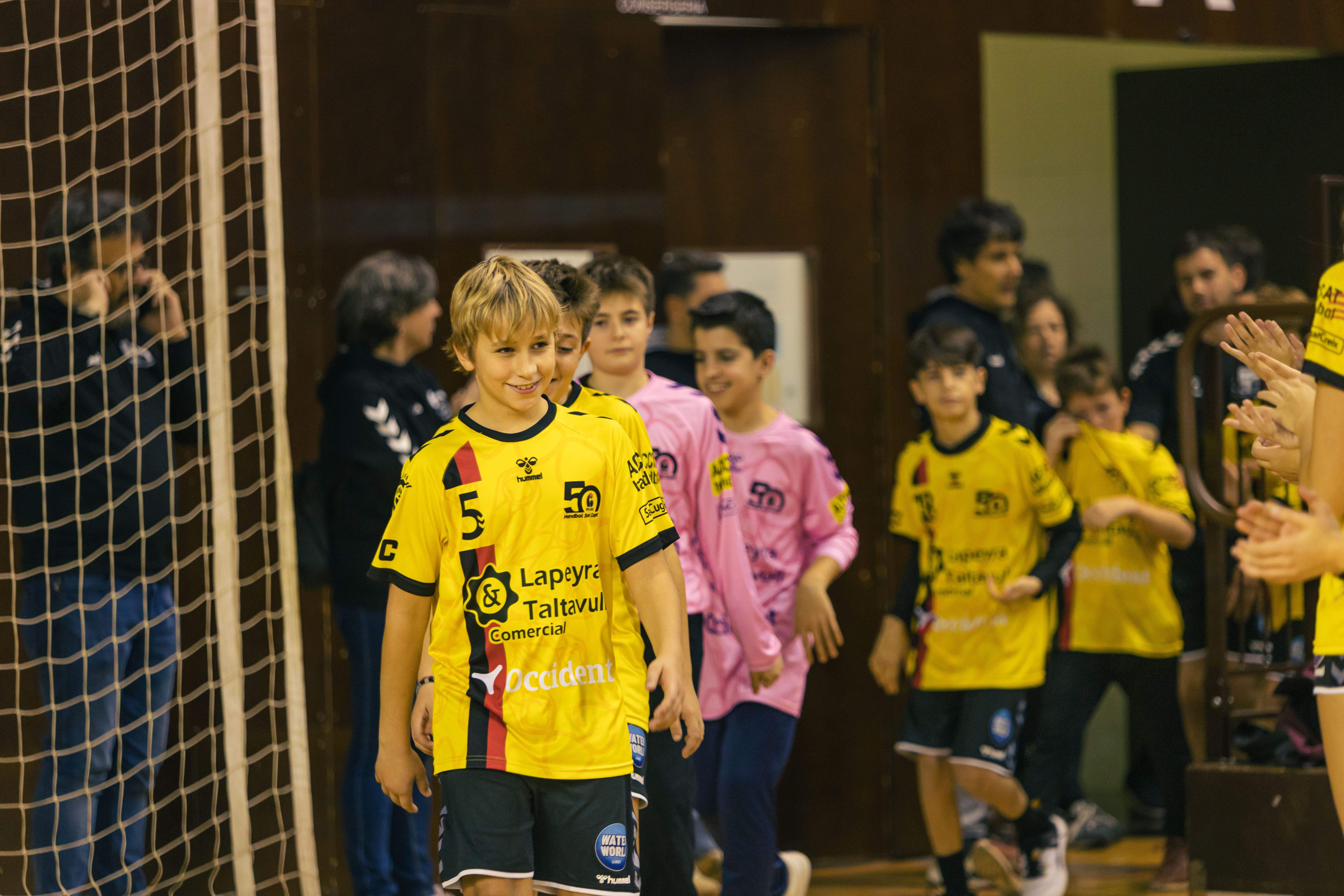 Presentació d'equips del Club Handbol Sant Cugat. FOTO: Arnau Padilla