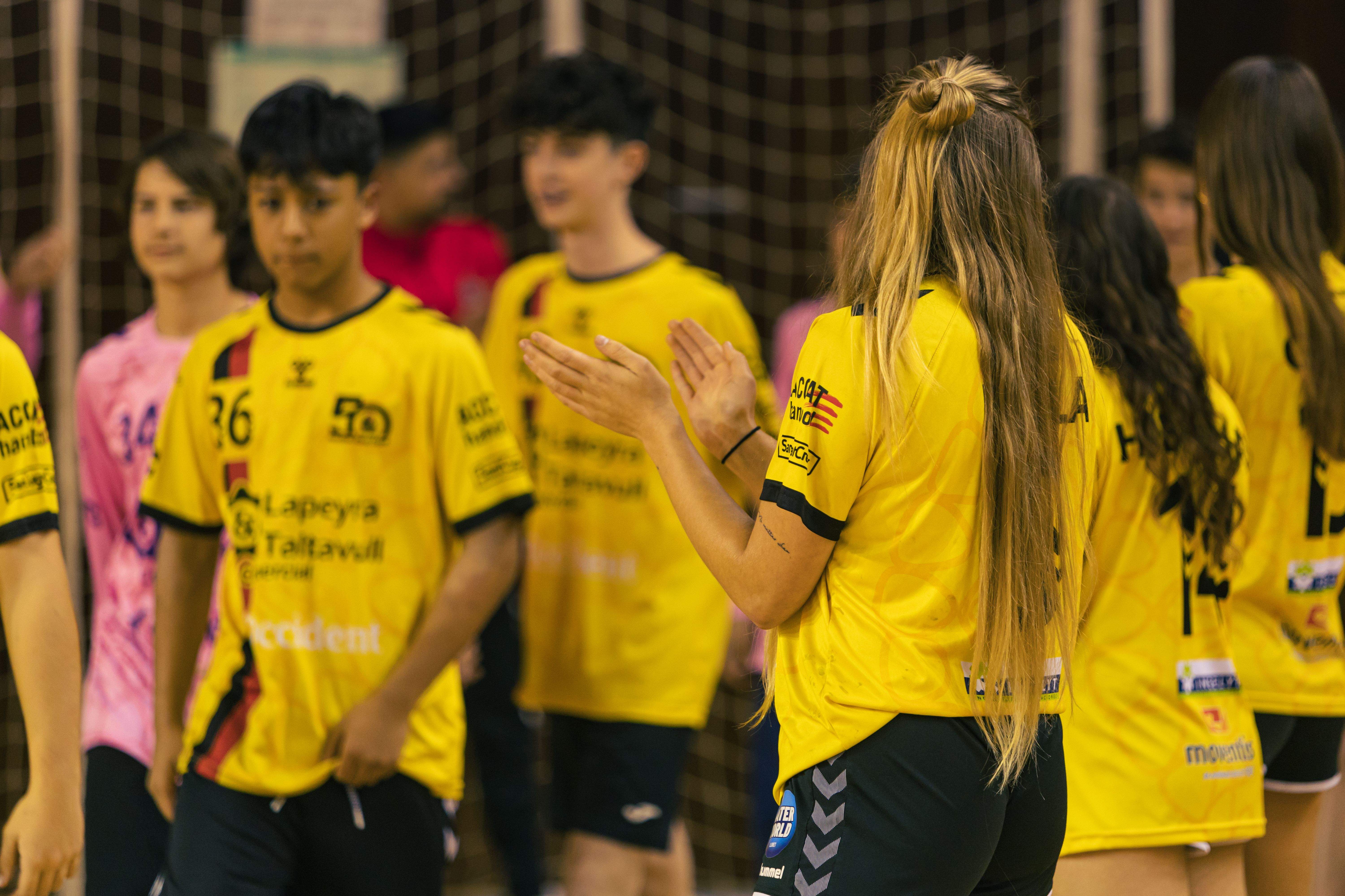 Presentació d'equips del Club Handbol Sant Cugat. FOTO: Arnau Padilla