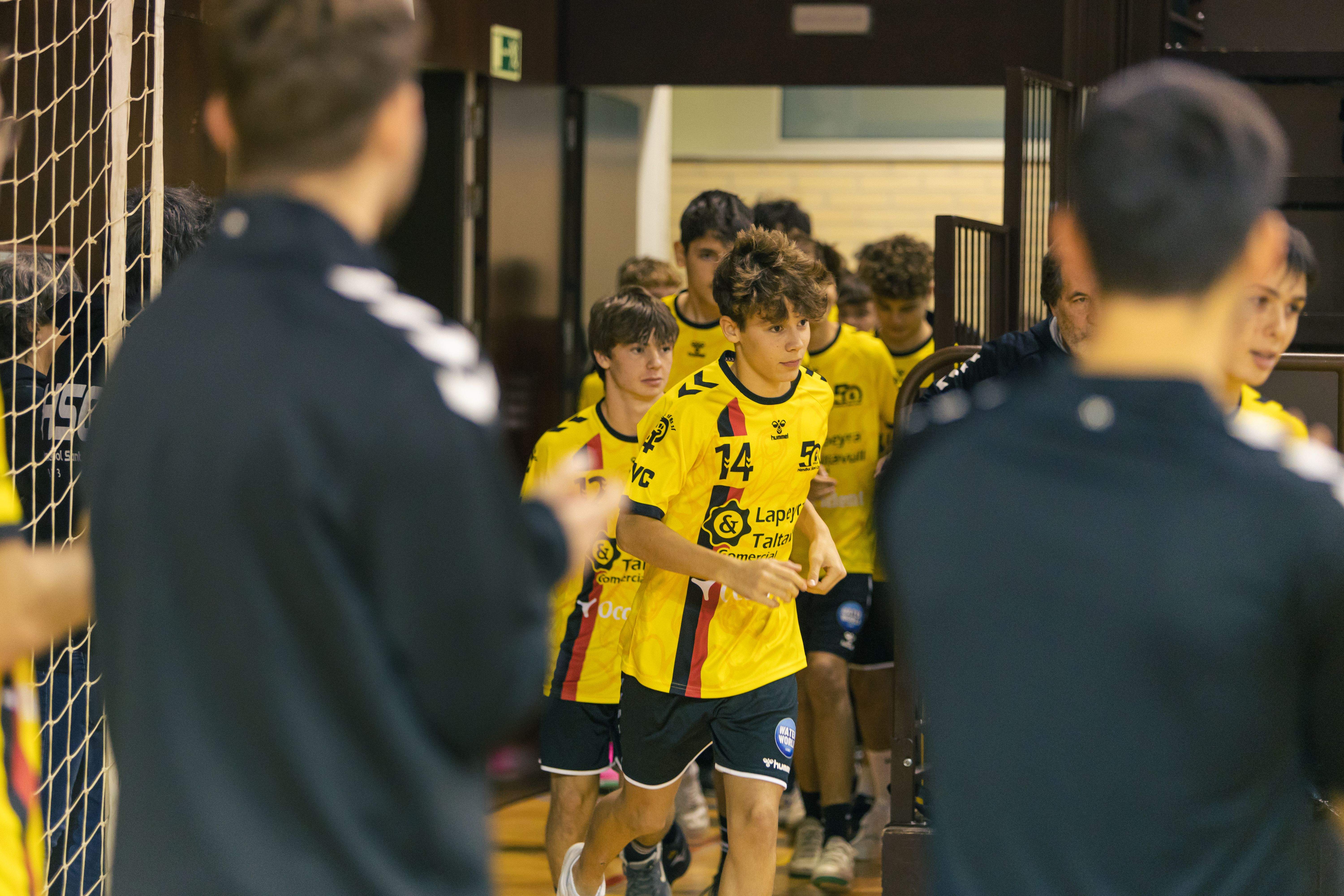 Presentació d'equips del Club Handbol Sant Cugat. FOTO: Arnau Padilla