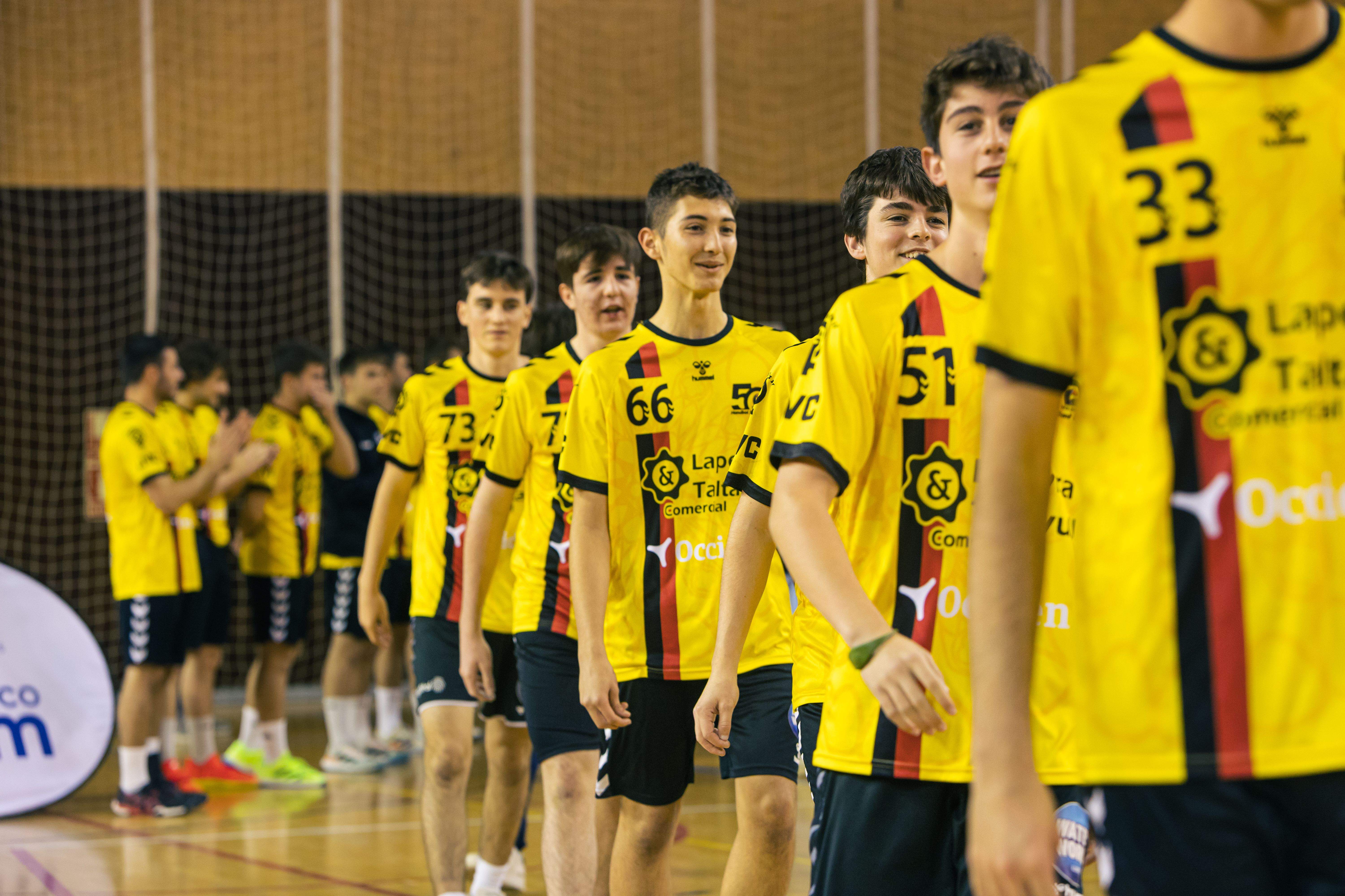 Presentació d'equips del Club Handbol Sant Cugat. FOTO: Arnau Padilla