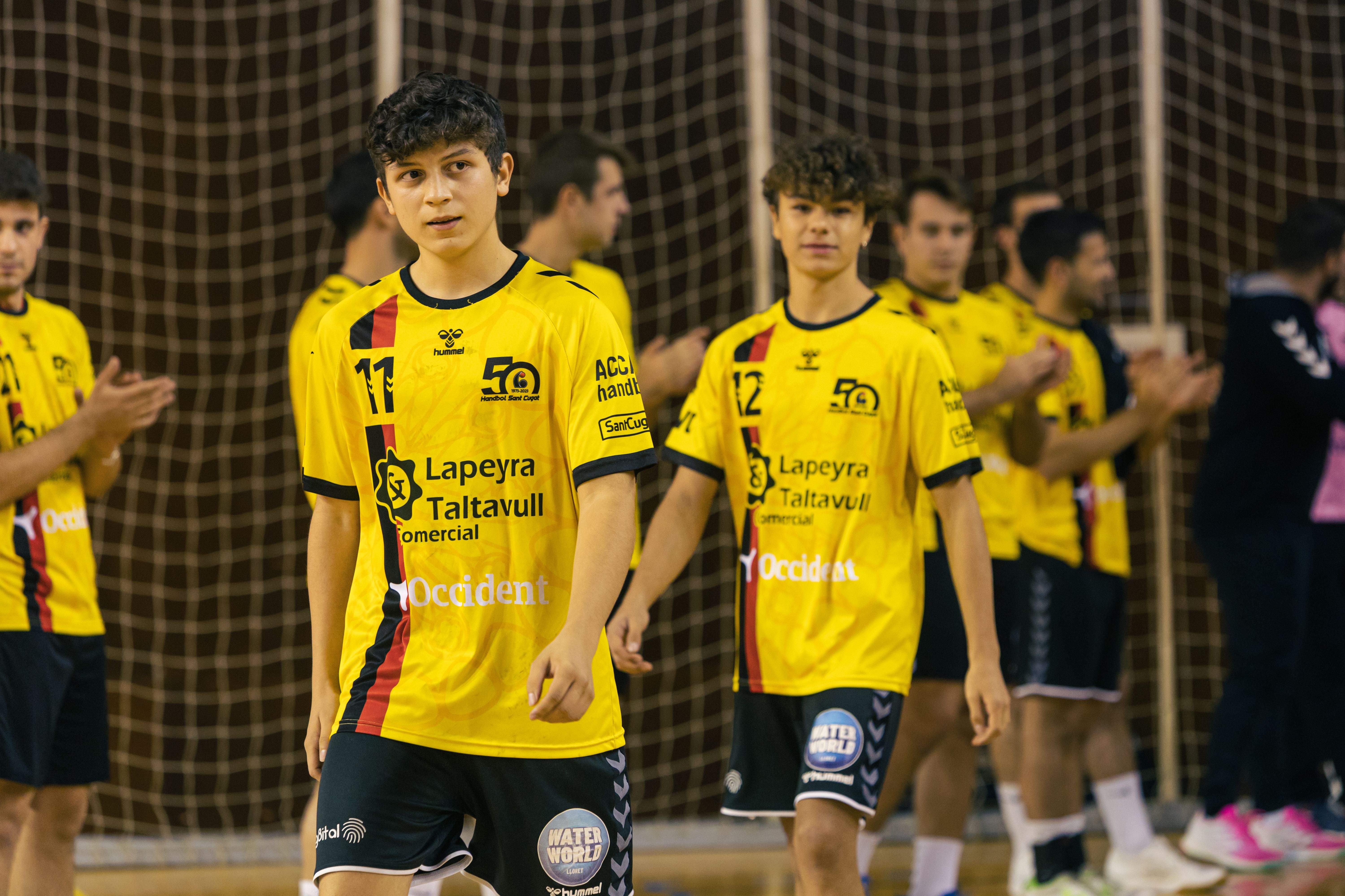 Presentació d'equips del Club Handbol Sant Cugat. FOTO: Arnau Padilla