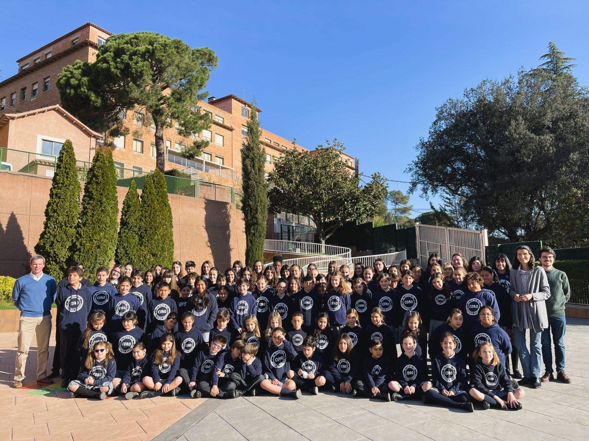 El Cor de l'Escola El Pinar FOTO: Cedida