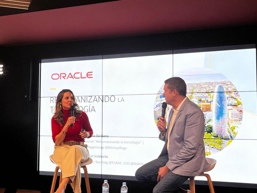 Joana Barbany autora del llibre 'Rehumanizando la tecnología: claves para sobrevivir como especie en la era digital' FOTO: Cedida