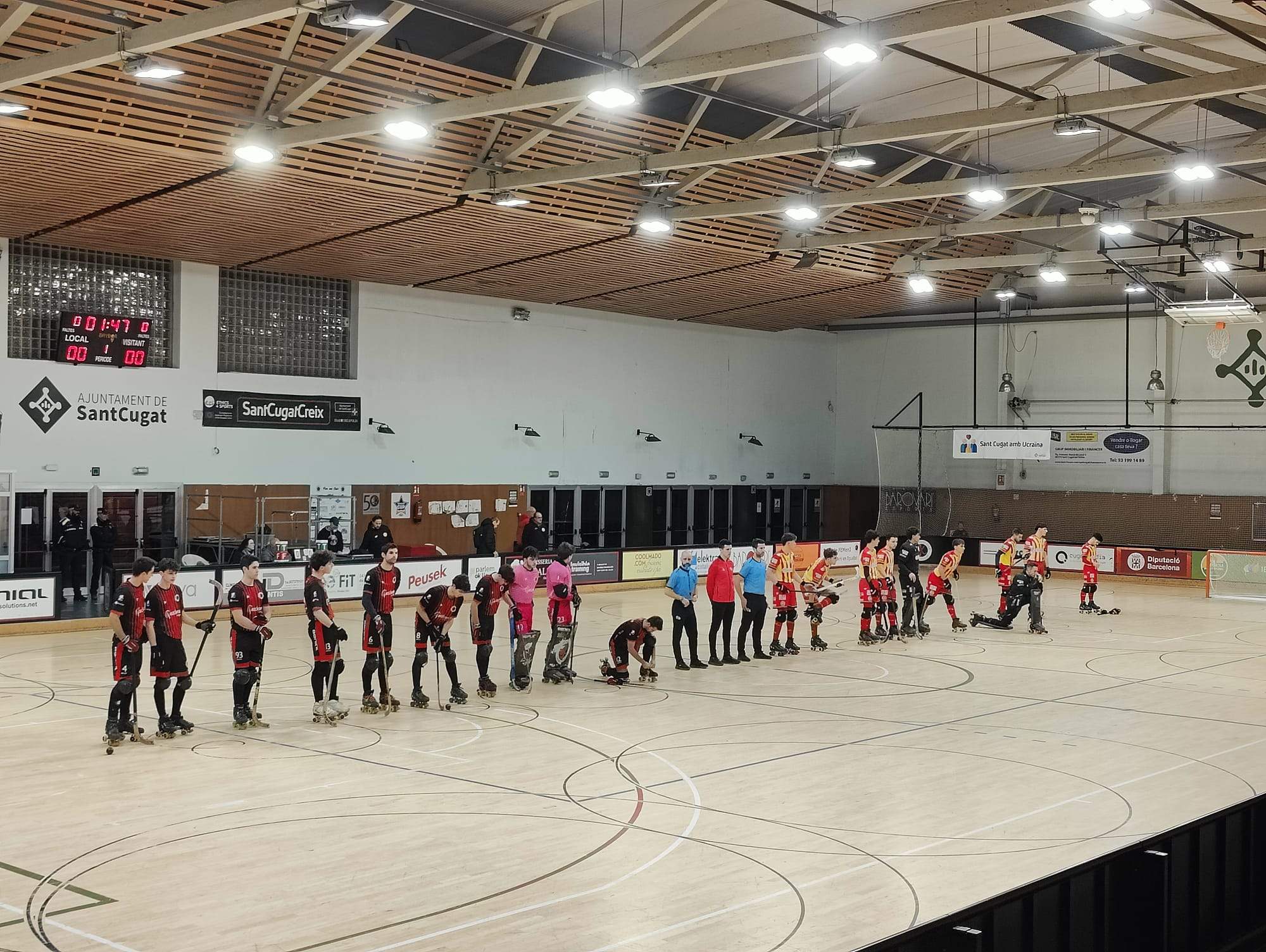 El Solideo PHC Sant Cugat guanya a casa per 4-2 contra el Martinelia Manlleu. FOTO: Eric Marco