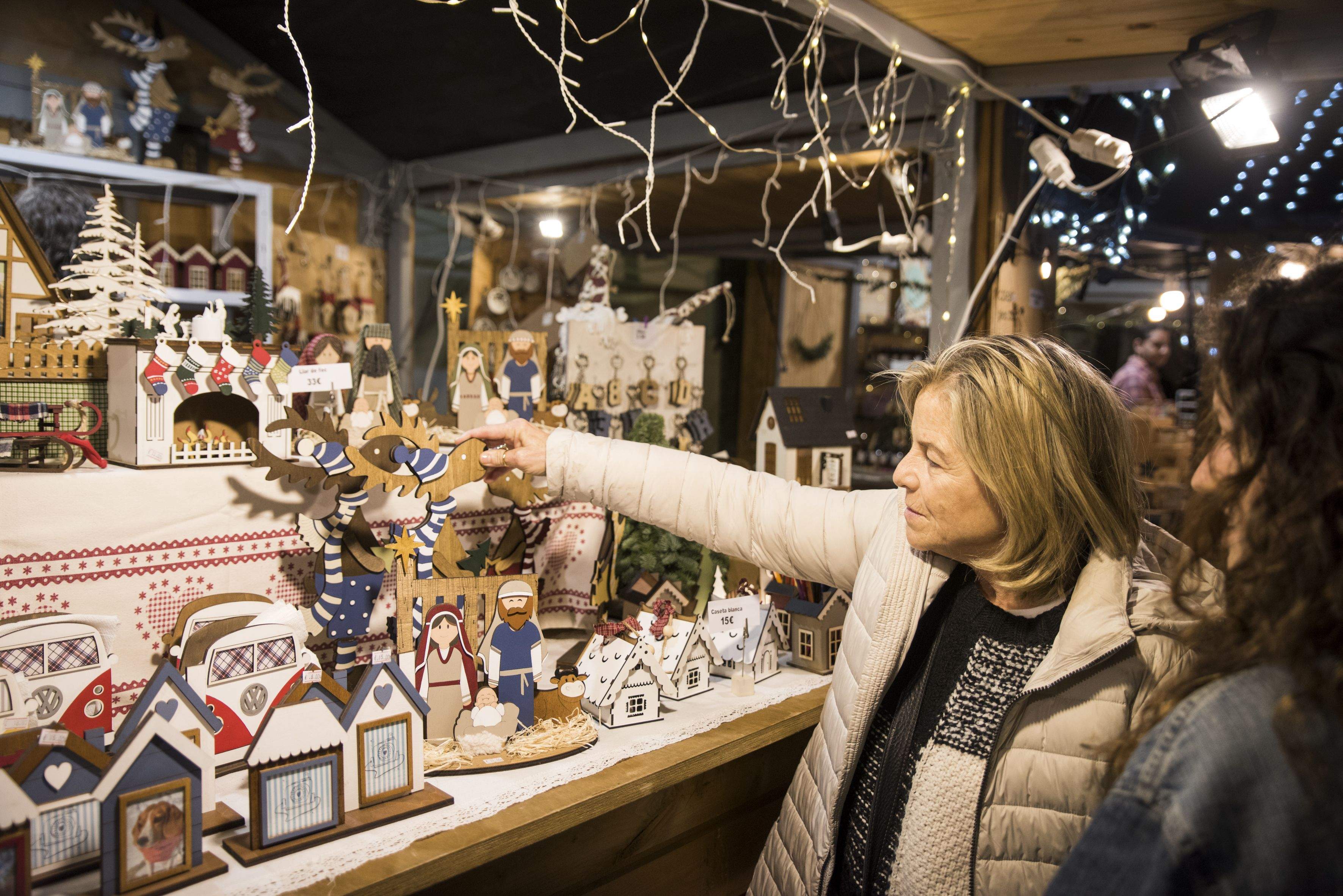 Sant Cugat respira Nadal durant aquestes dates. FOTO: Bernat Millet