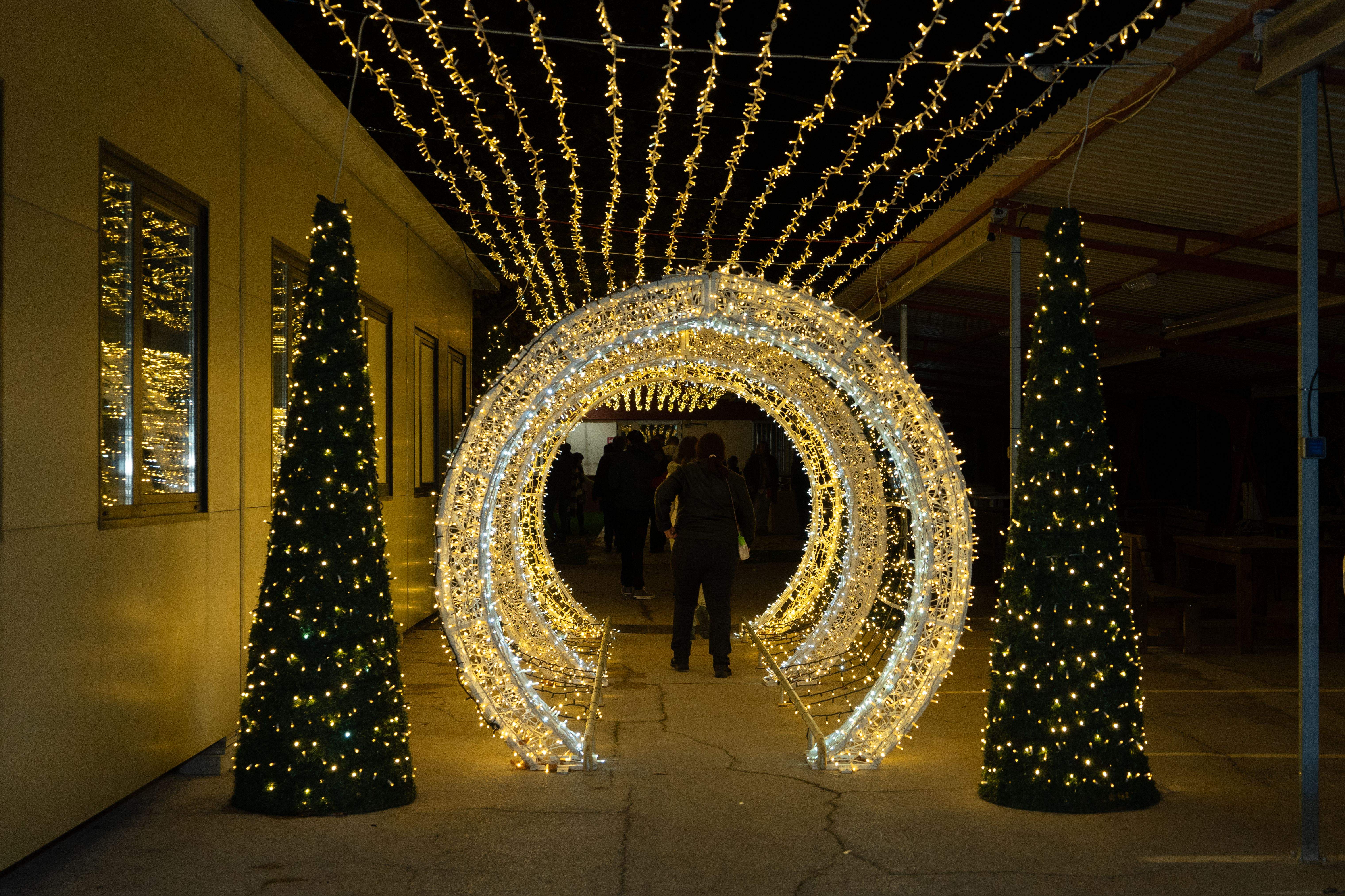 Encesa de llums a Catalònia Fundació Creactiva. FOTO: Carme de Olazabal