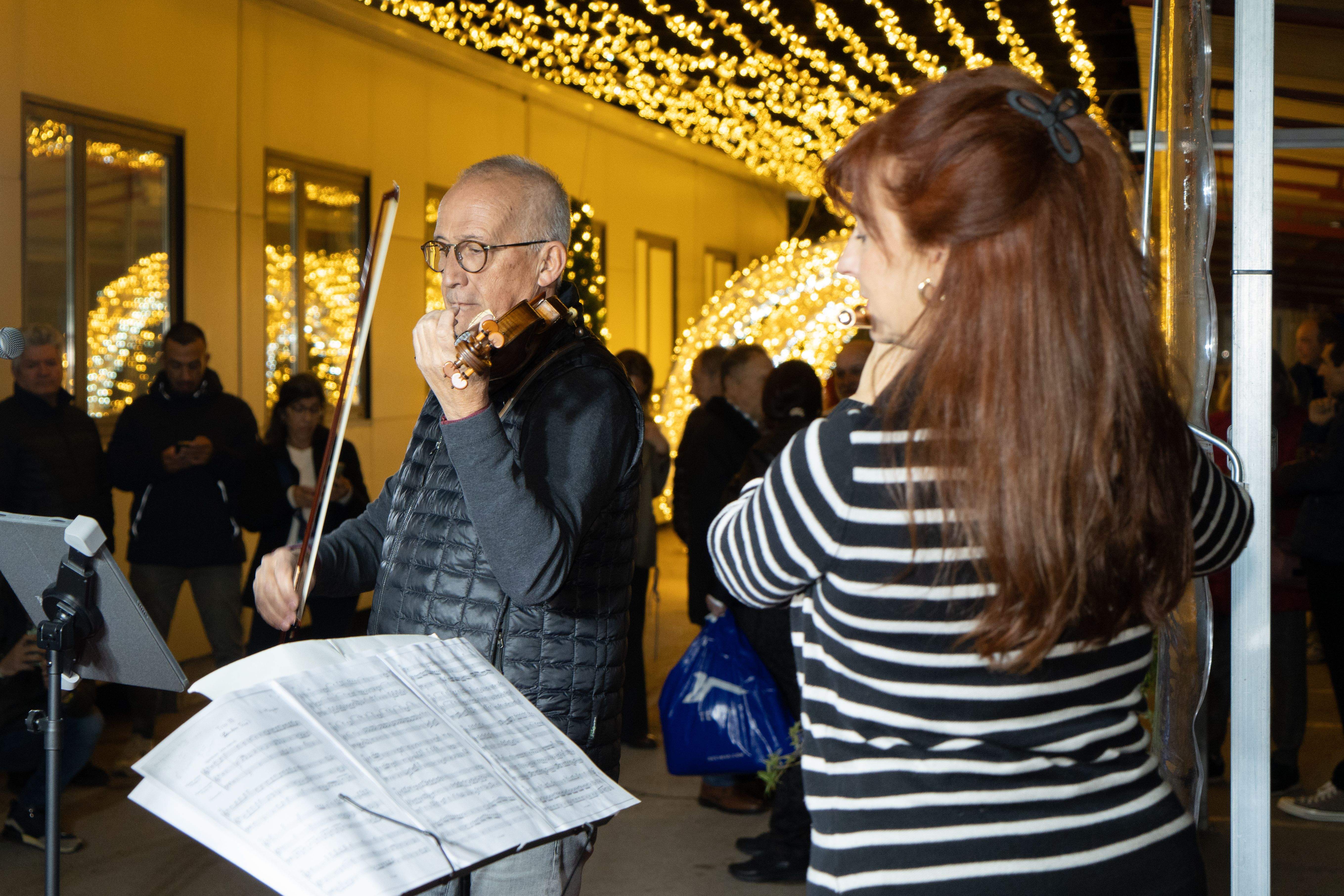 Encesa de llums a Catalònia Fundació Creactiva. FOTO: Carme de Olazabal