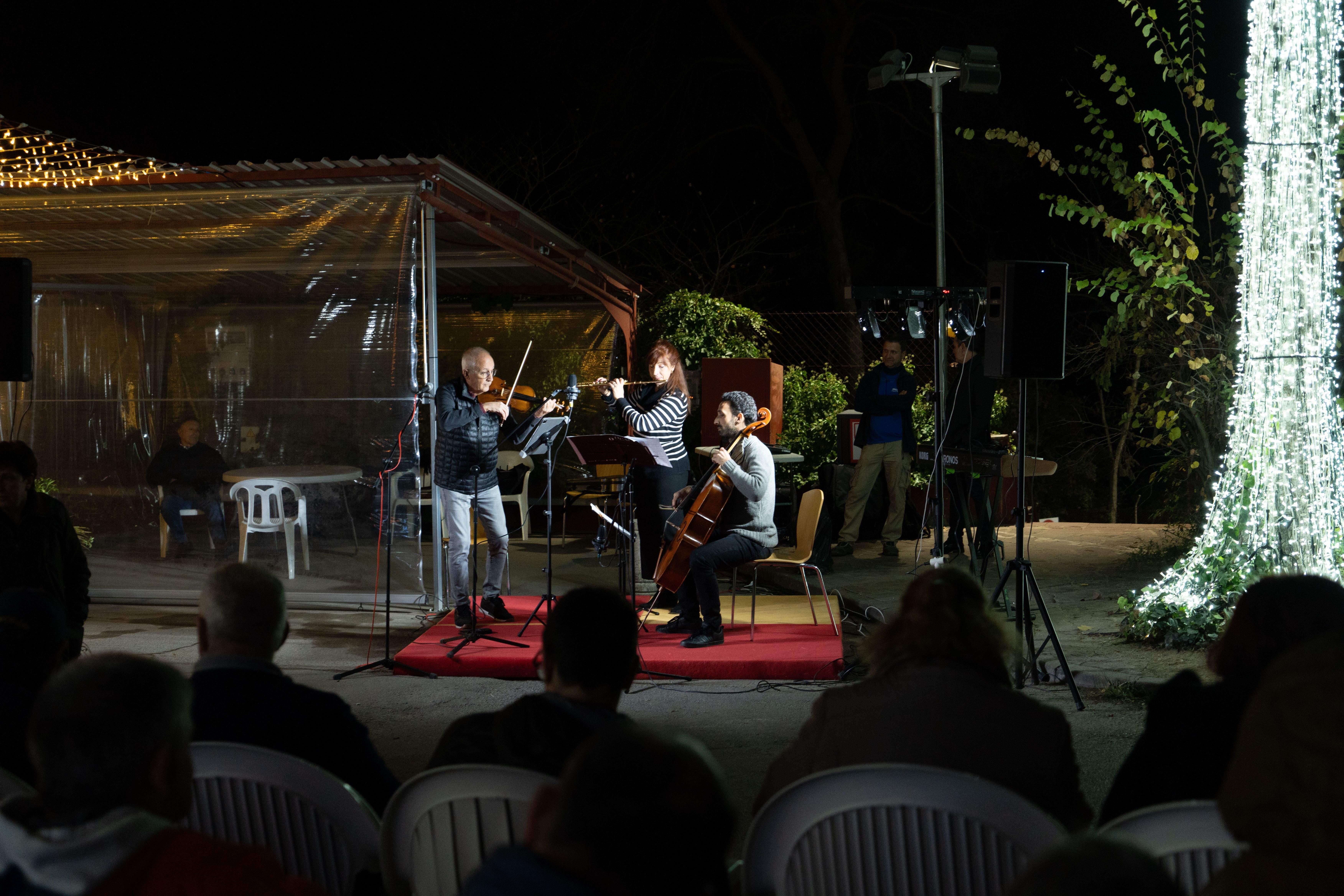 Encesa de llums a Catalònia Fundació Creactiva. FOTO: Carme de Olazabal