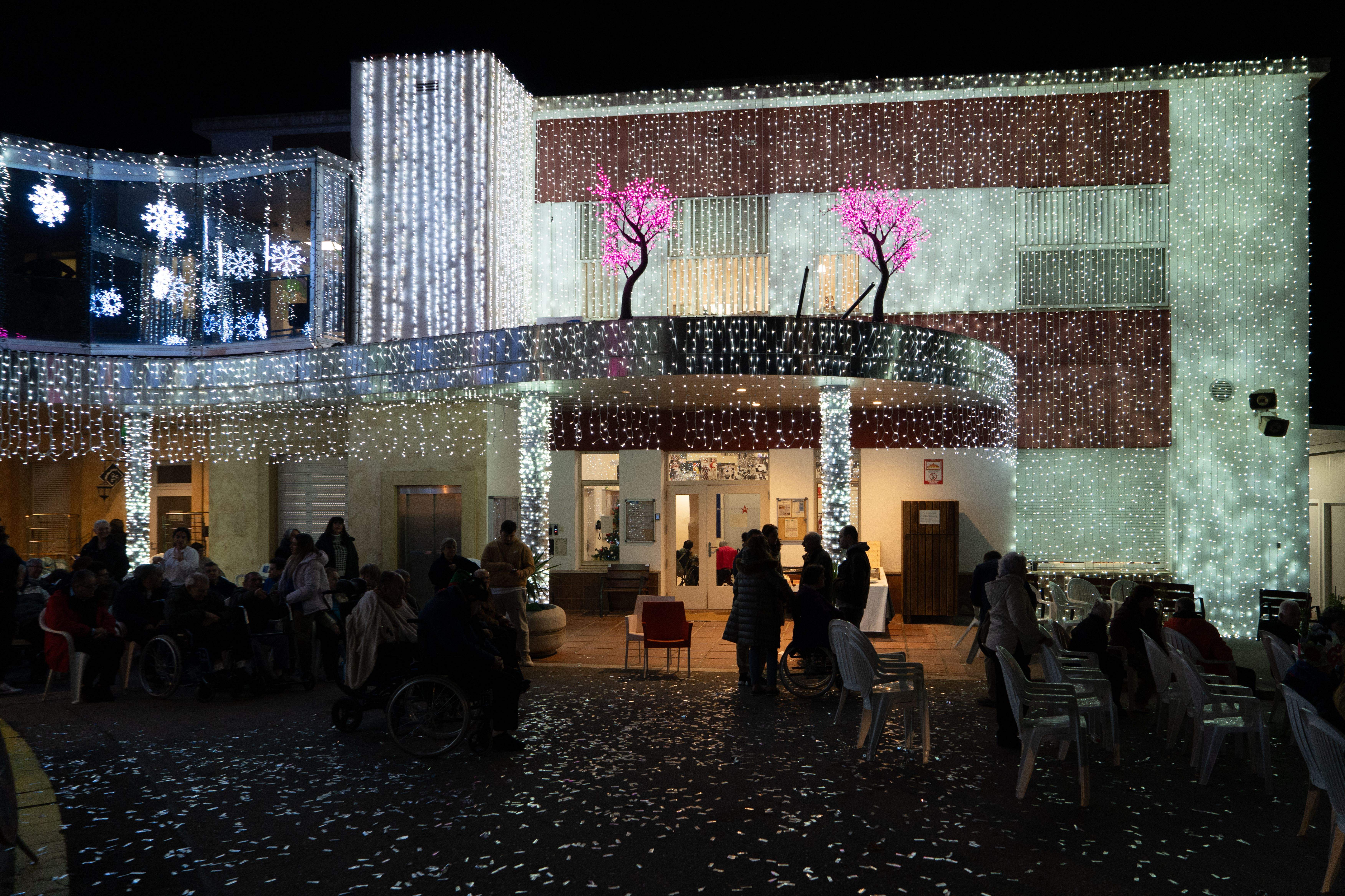 Encesa de llums a Catalònia Fundació Creactiva. FOTO: Carme de Olazabal