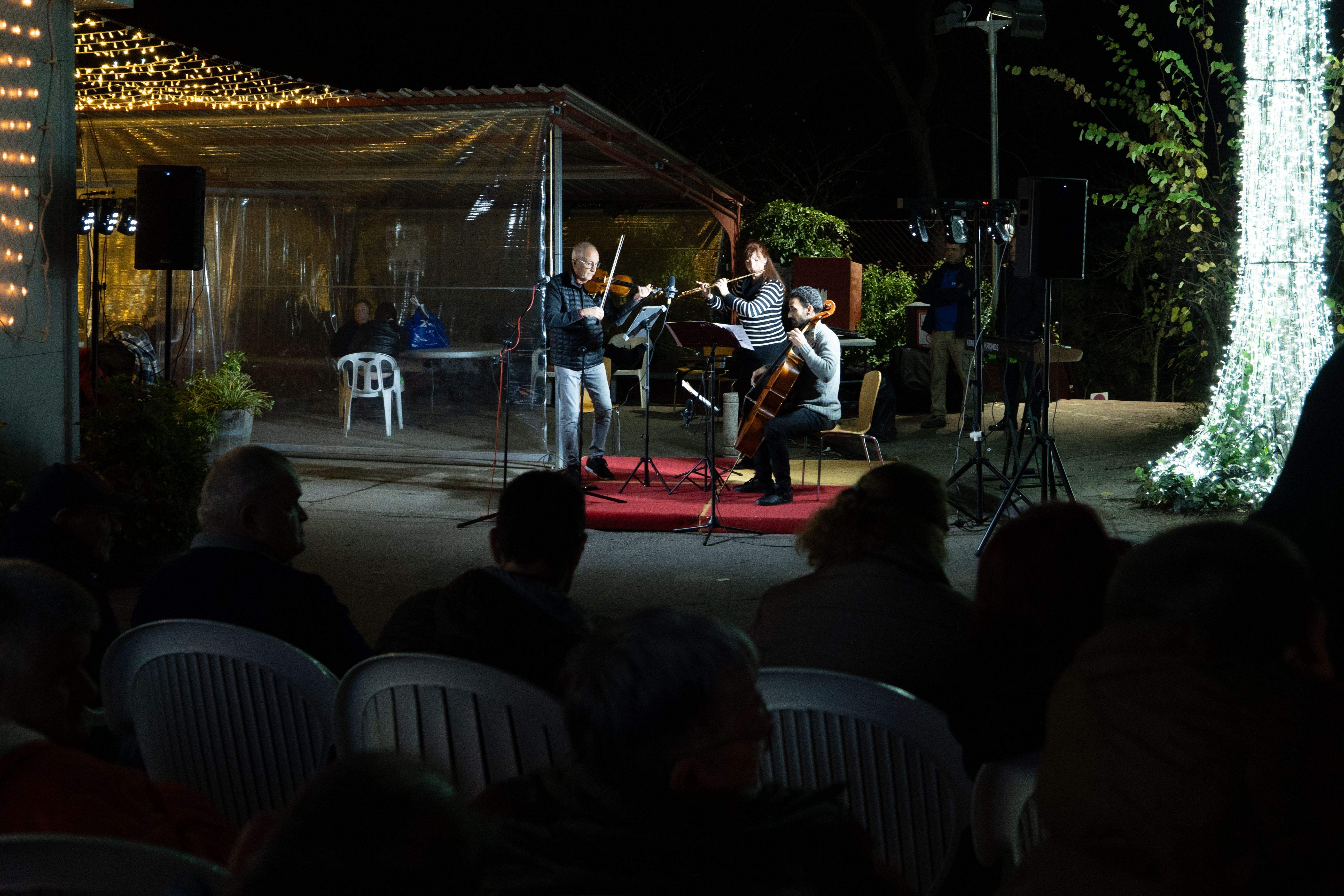 Encesa de llums a Catalònia Fundació Creactiva. FOTO: Carme de Olazabal