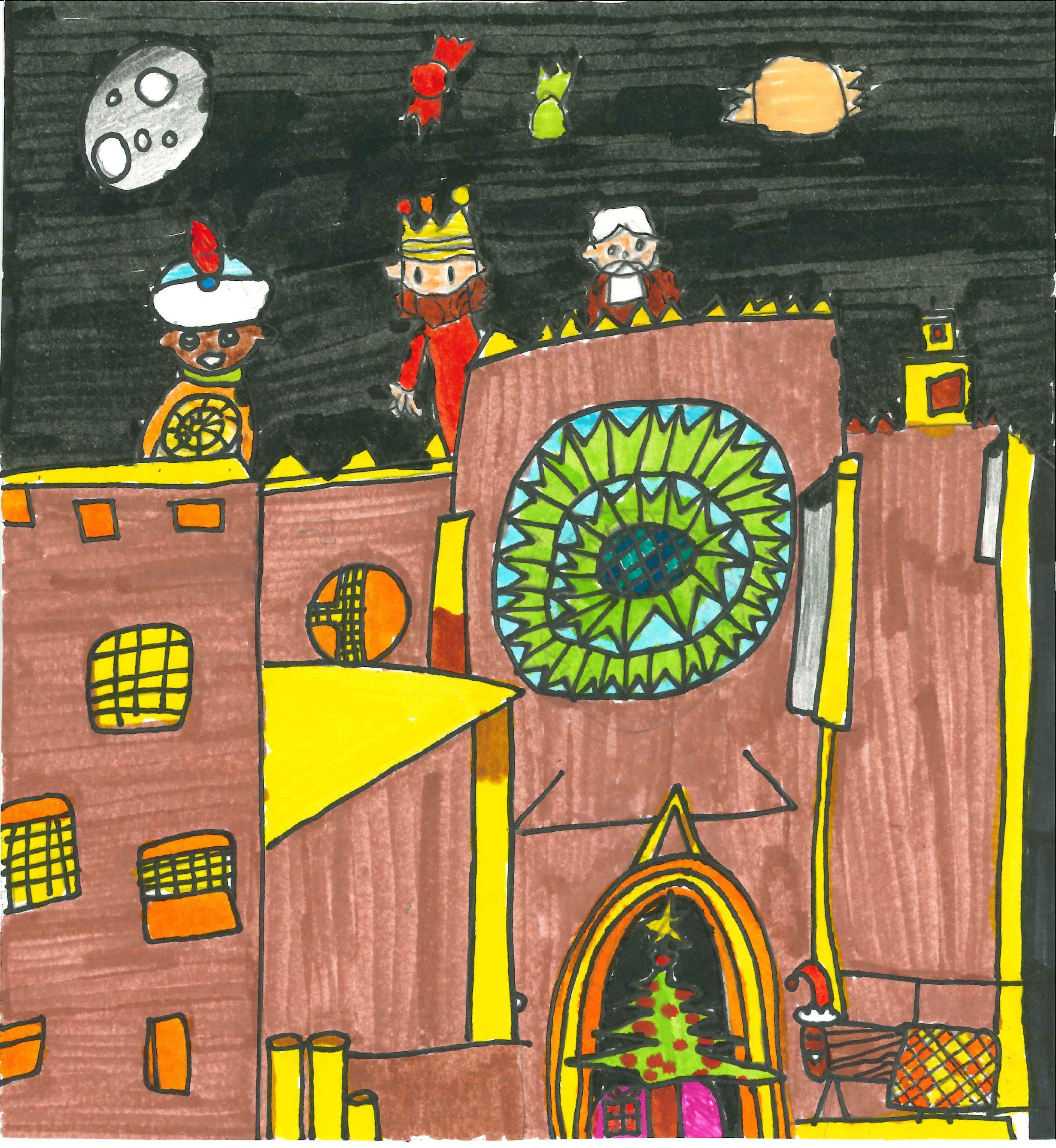 Postal finalista de l'Escola Àgora: Elettra Perenze