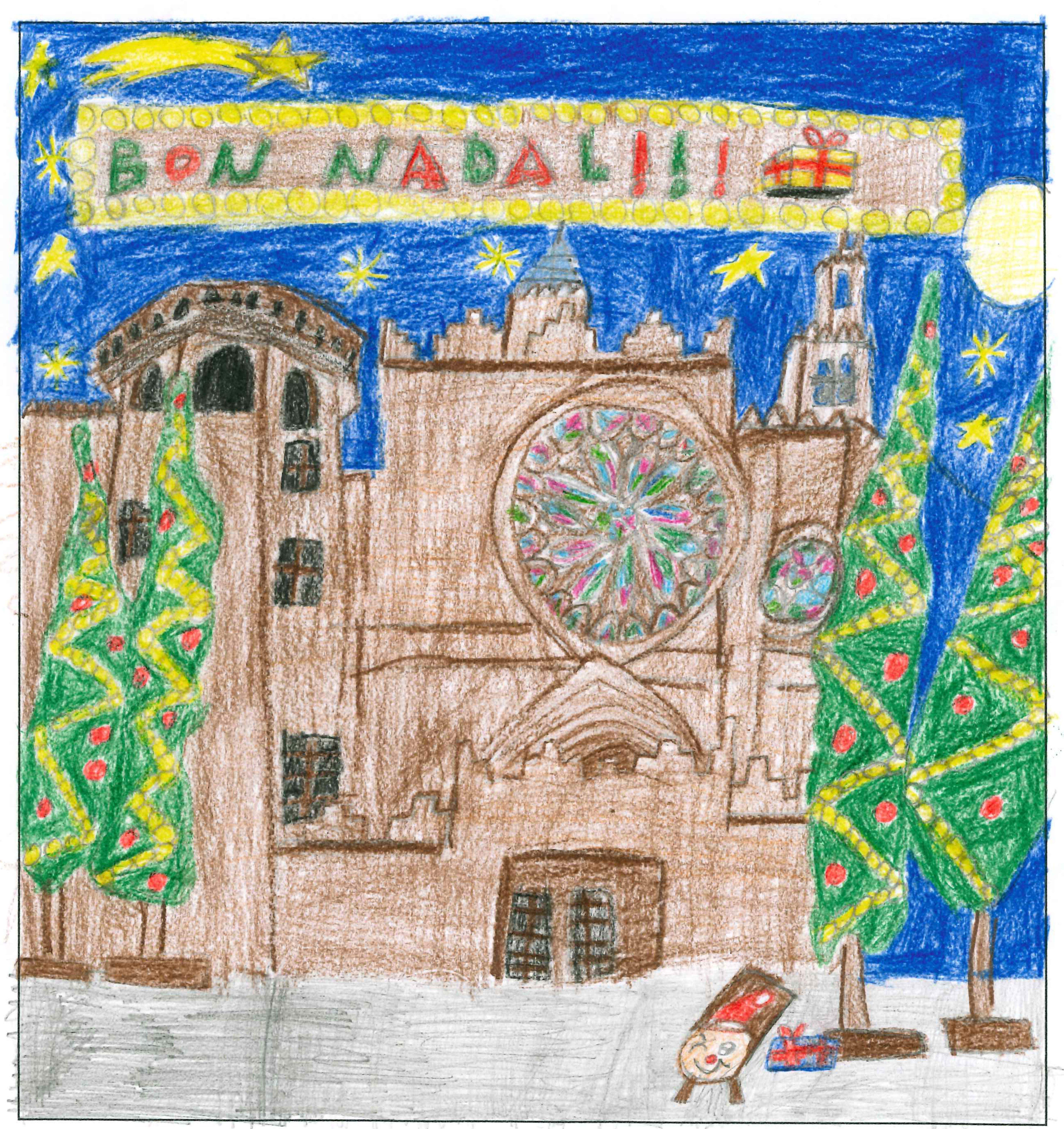 Postal finalista de l'Escola Avenç: Killian Parés