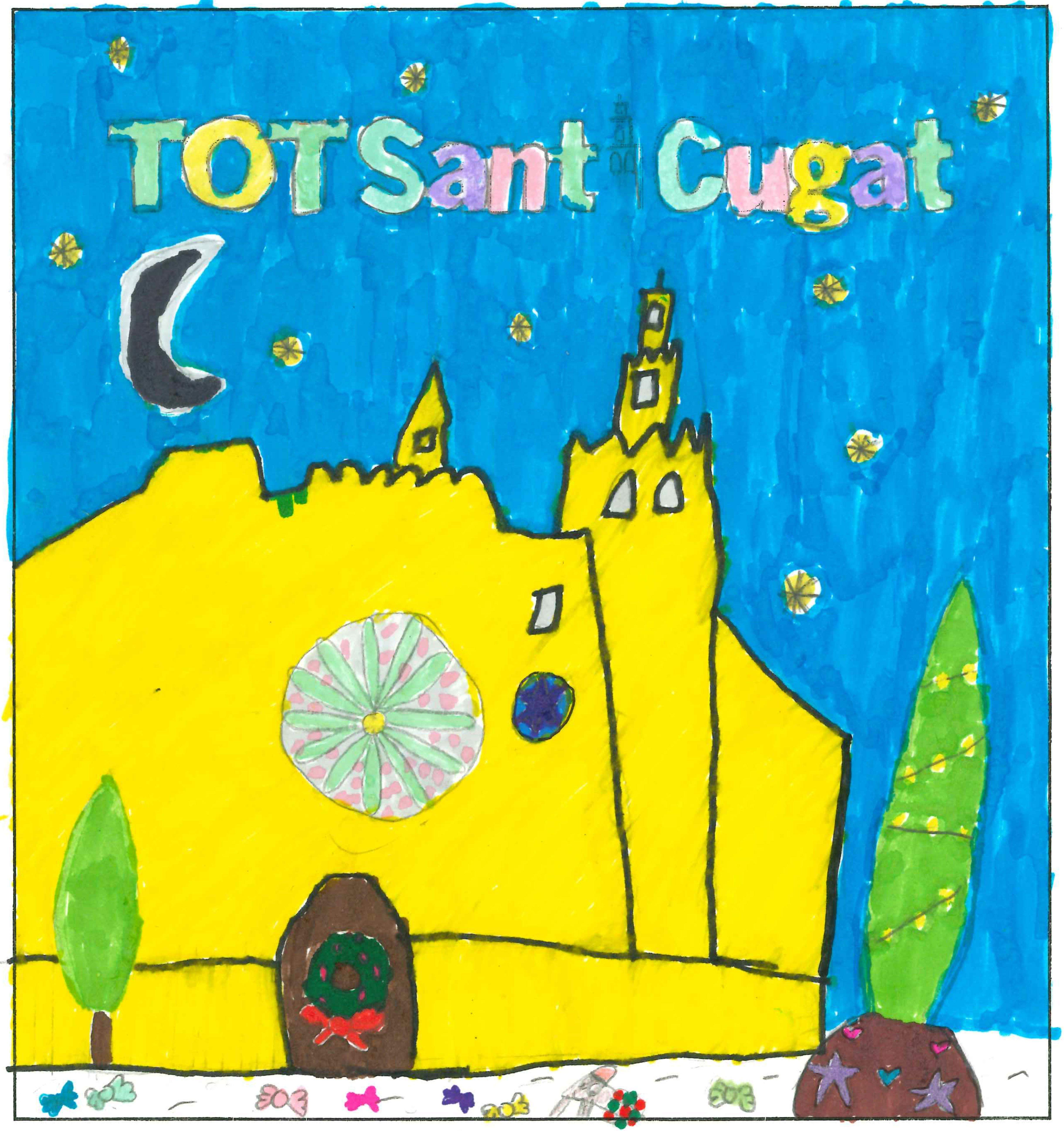 Postal finalista de l'Escola Institut Catalunya: Chiara Pérez