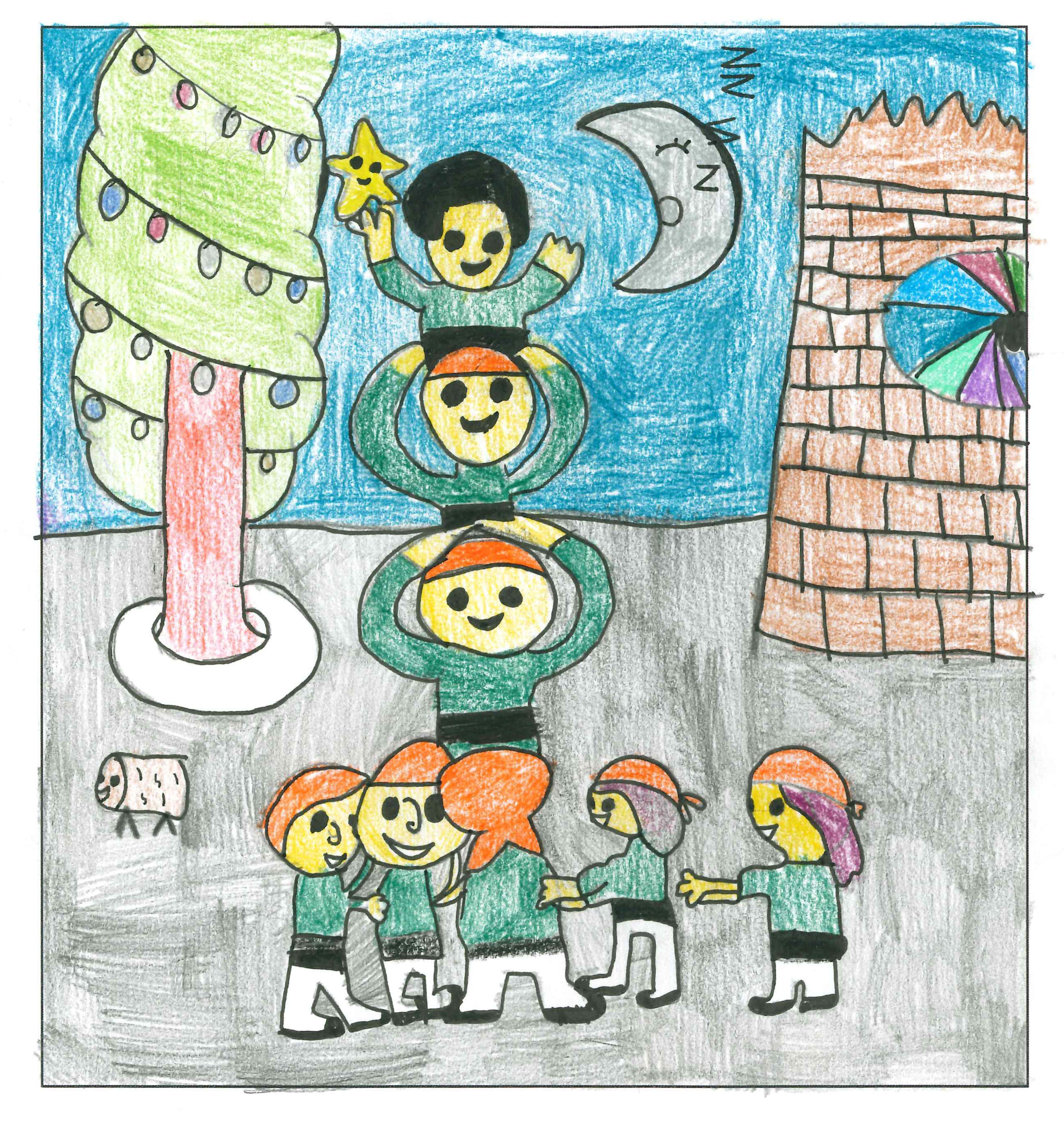 Postal finalista de l'Escola Ciutat d'Alba: Paula Carayol