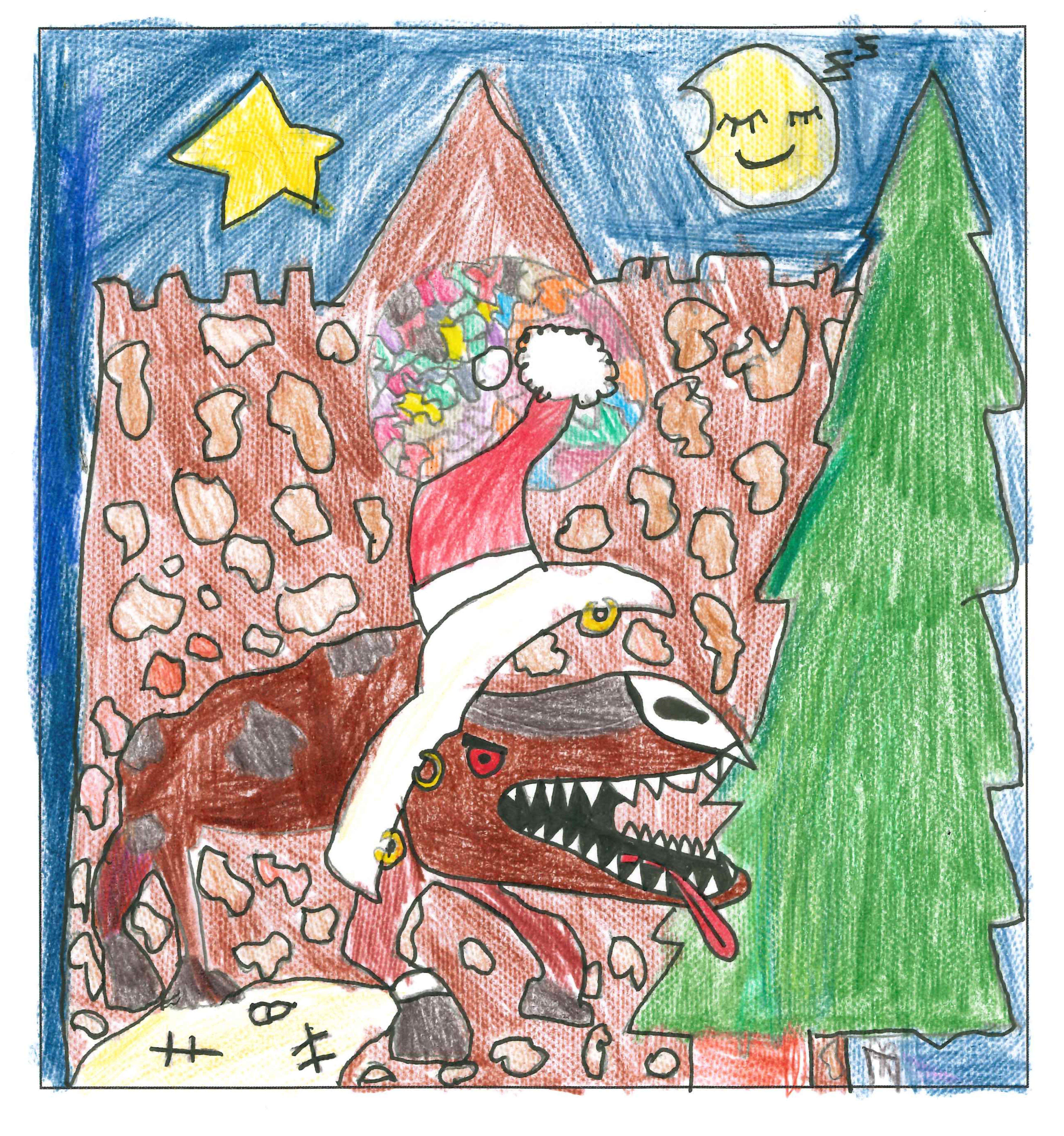 Postal finalista de l'Escola Ciutat d'Alba: Valeria Carayol