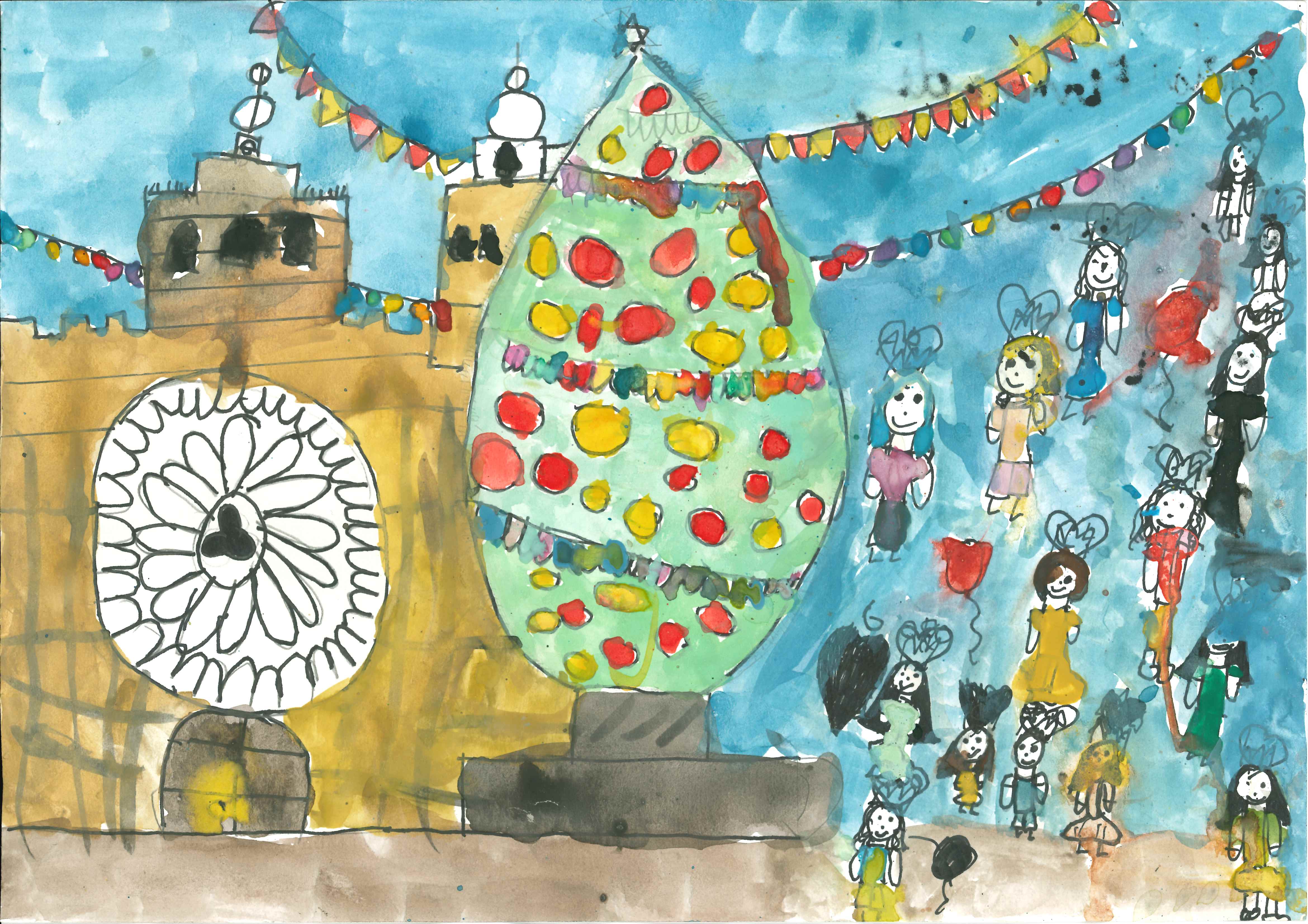 Postal finalista de l'Escola Collserola: Camila Fernandez