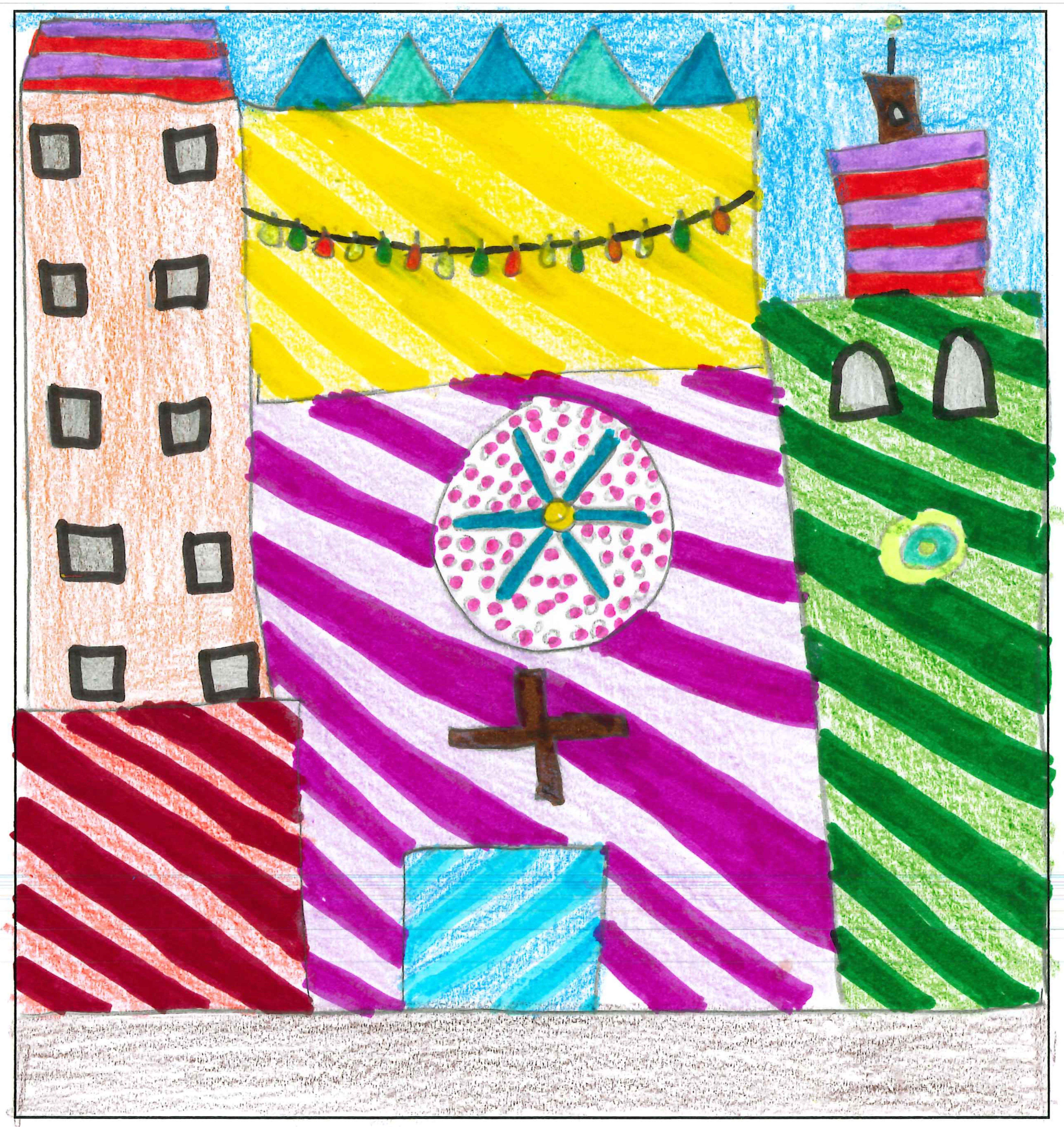 Postal finalista de l'Escola El Pinar:  Martina Moreno