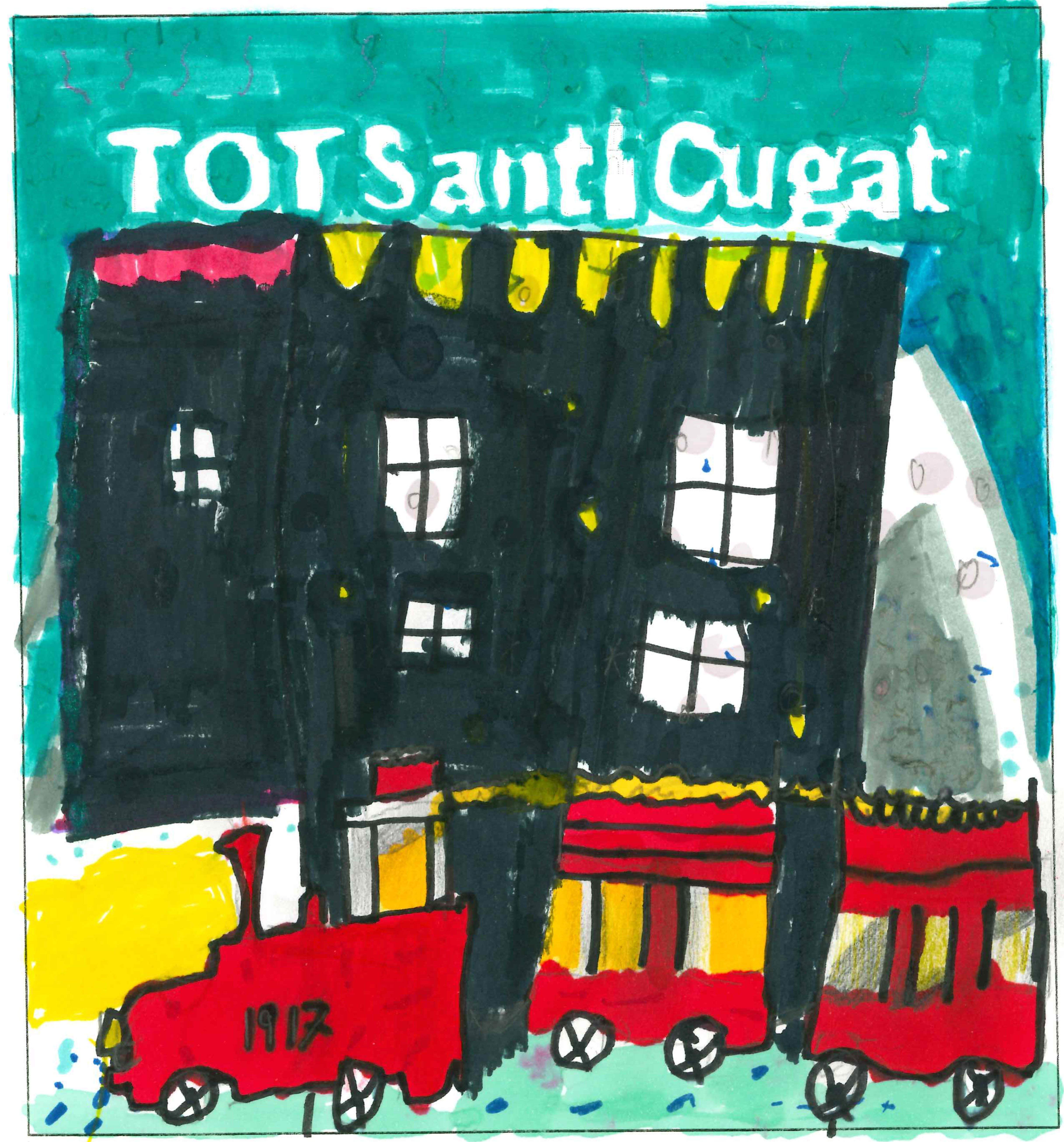 Postal finalista de l'Escola Europa: Cayetano P.