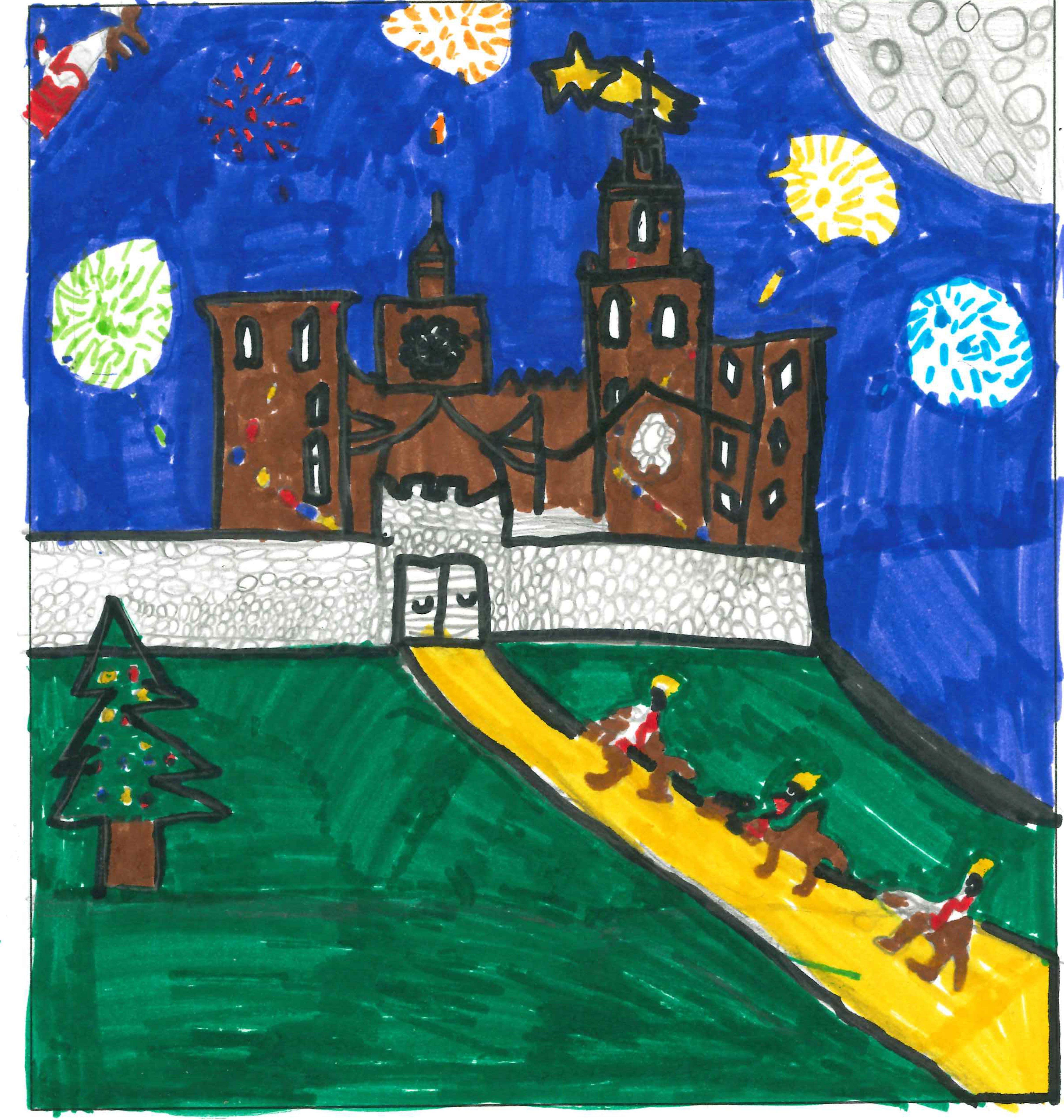 Postal finalista de l'Escola La Farga: Rubén Arcos