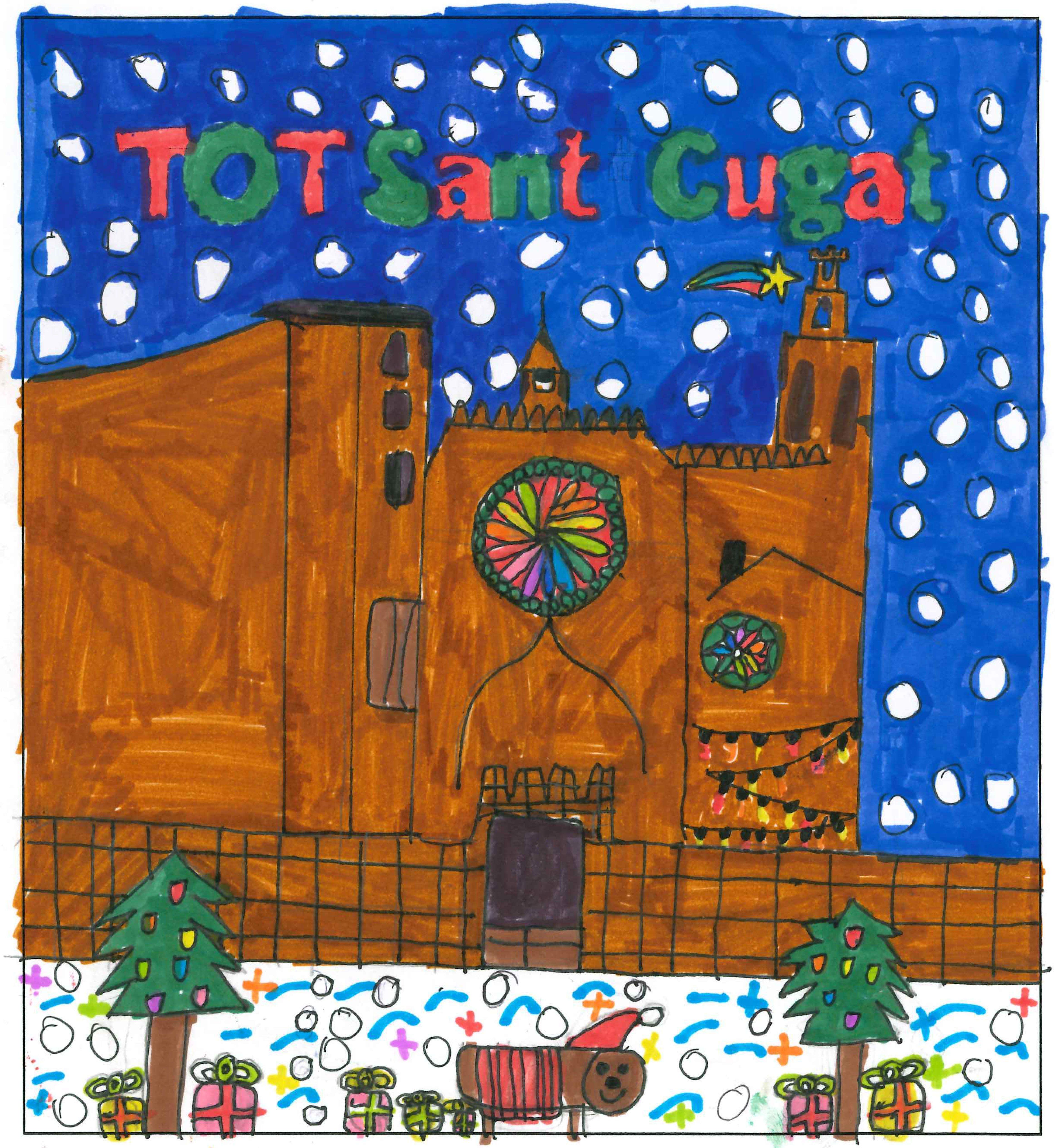 Postal finalista de l'Escola Ferran i Clua: Aran Vinyals