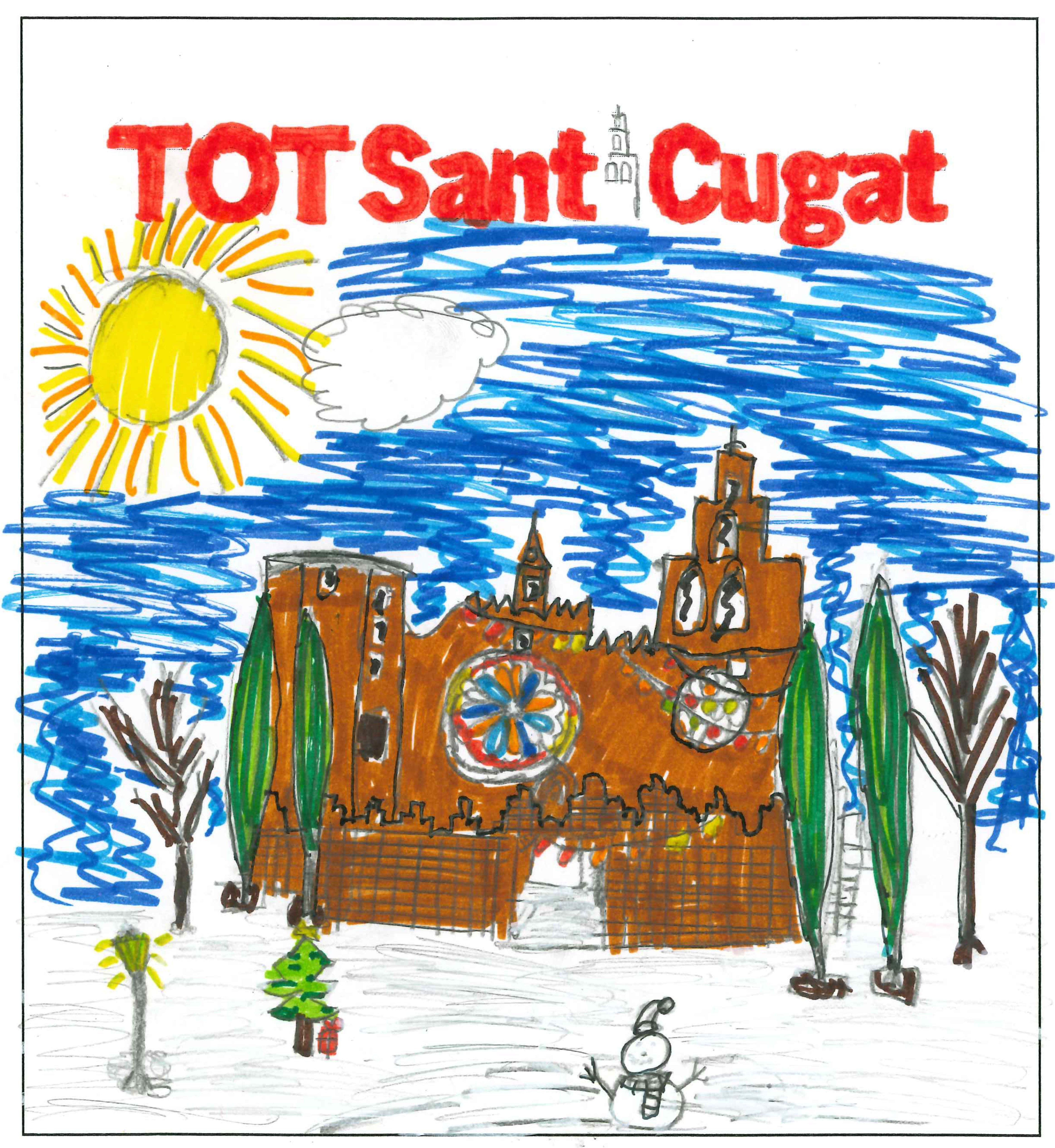 Postal finalista de l'Escola Ferran i Clua: Hèctor Salat