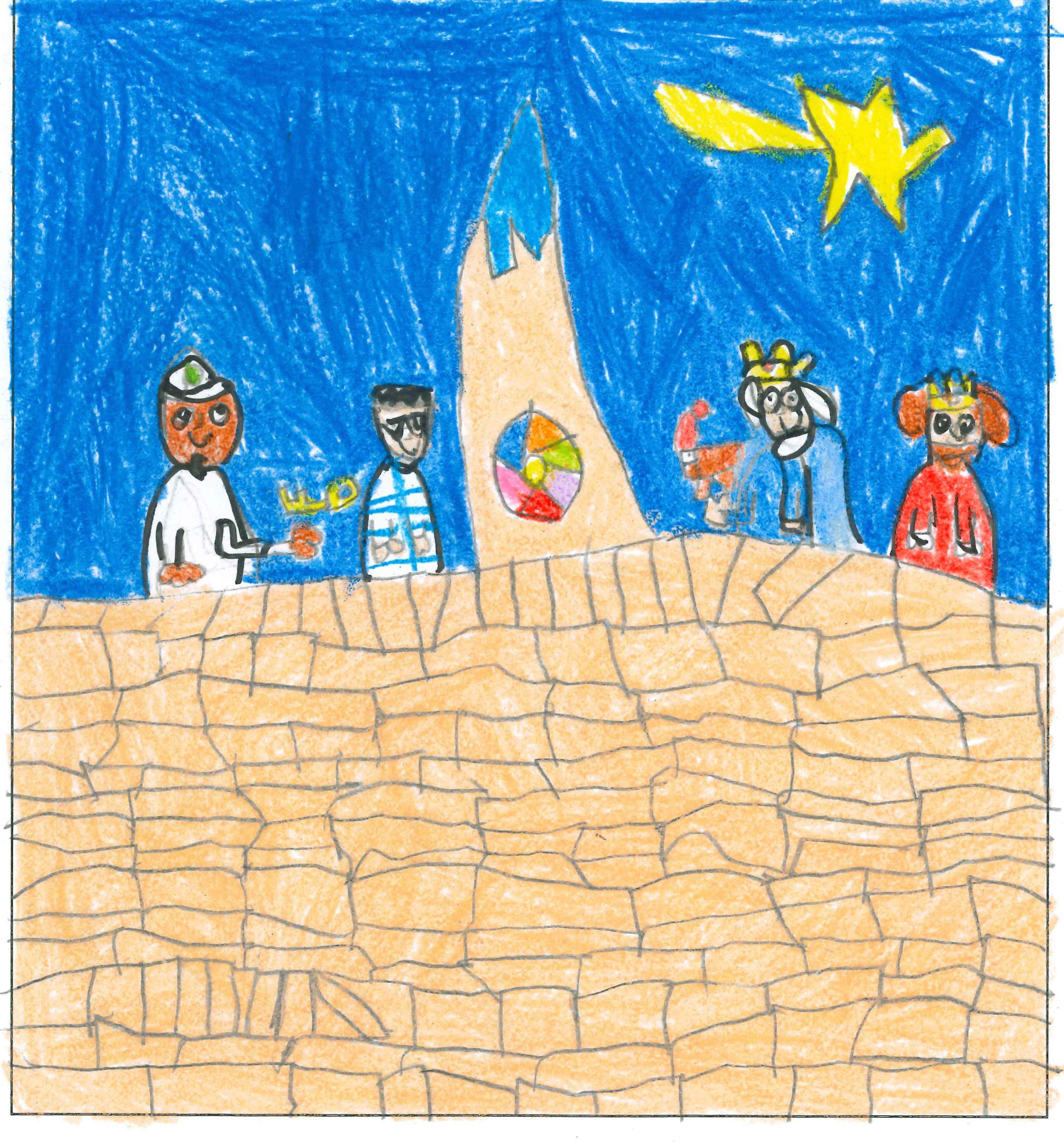 Postal finalista de l'Escola l'Olivera: Àlex Cáceres