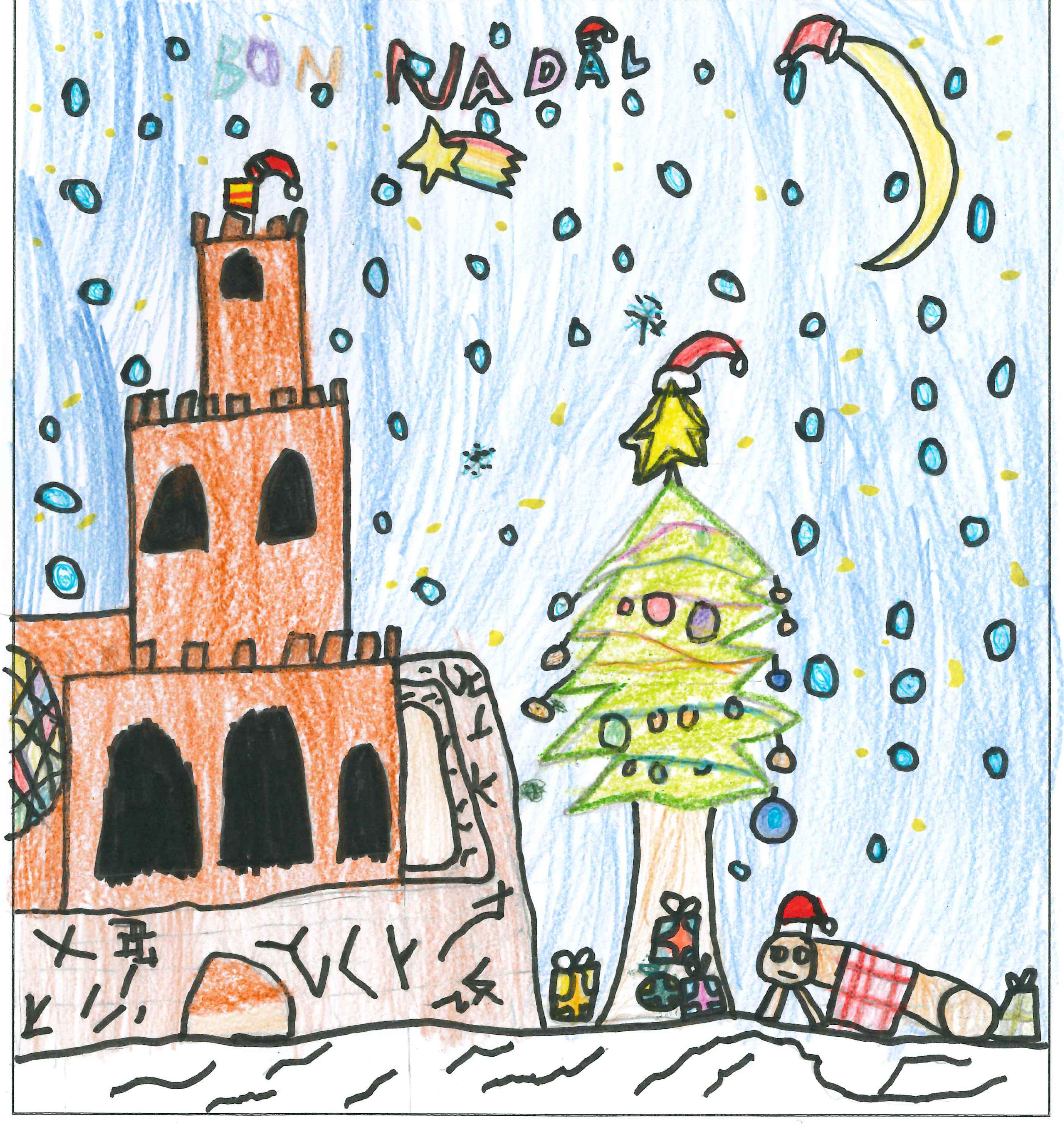 Postal finalista de l'Escola l'Olivera: Joel Herrero