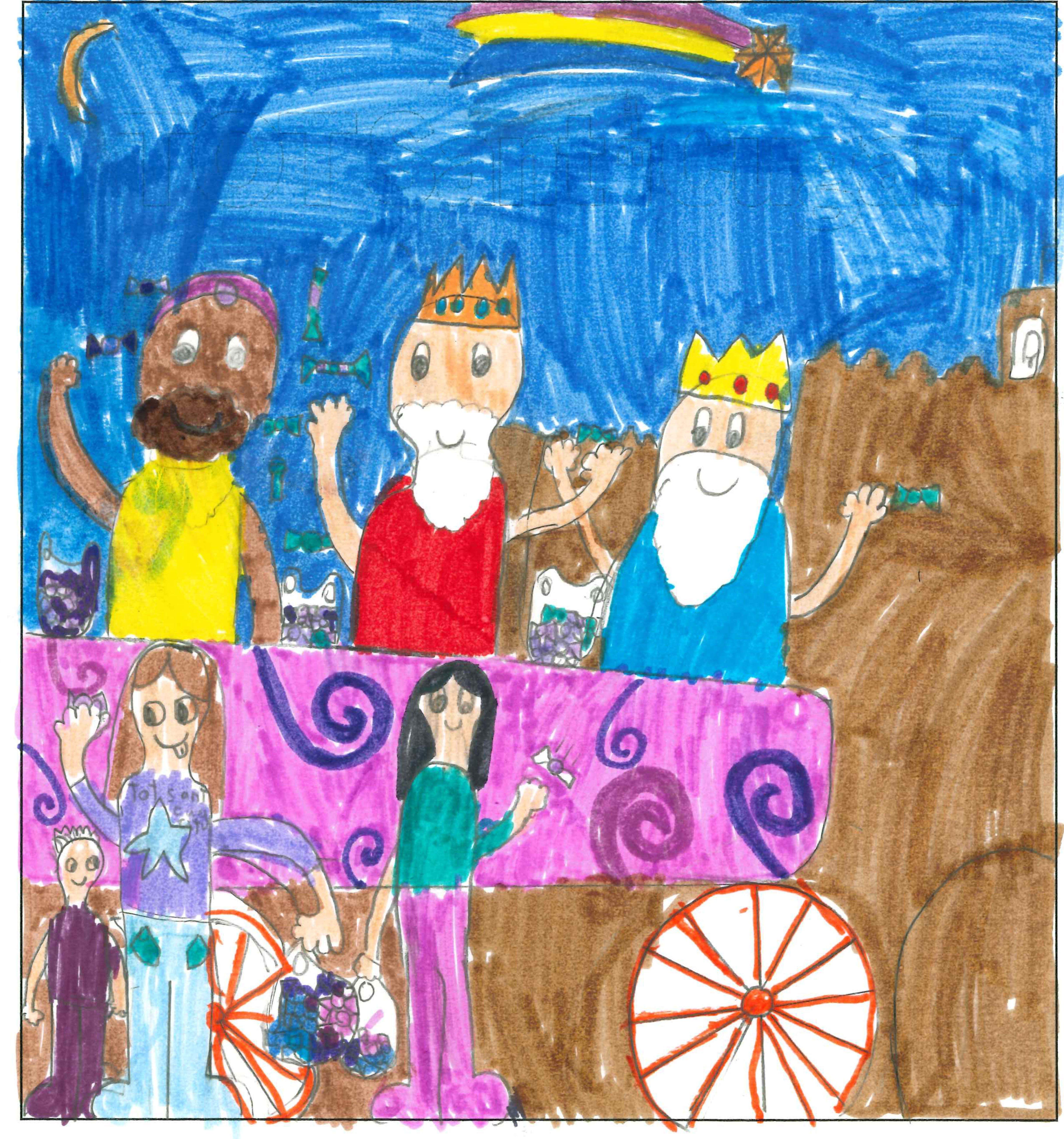 Postal finalista de l'Escola Santa Isabel: Carolina Duarte