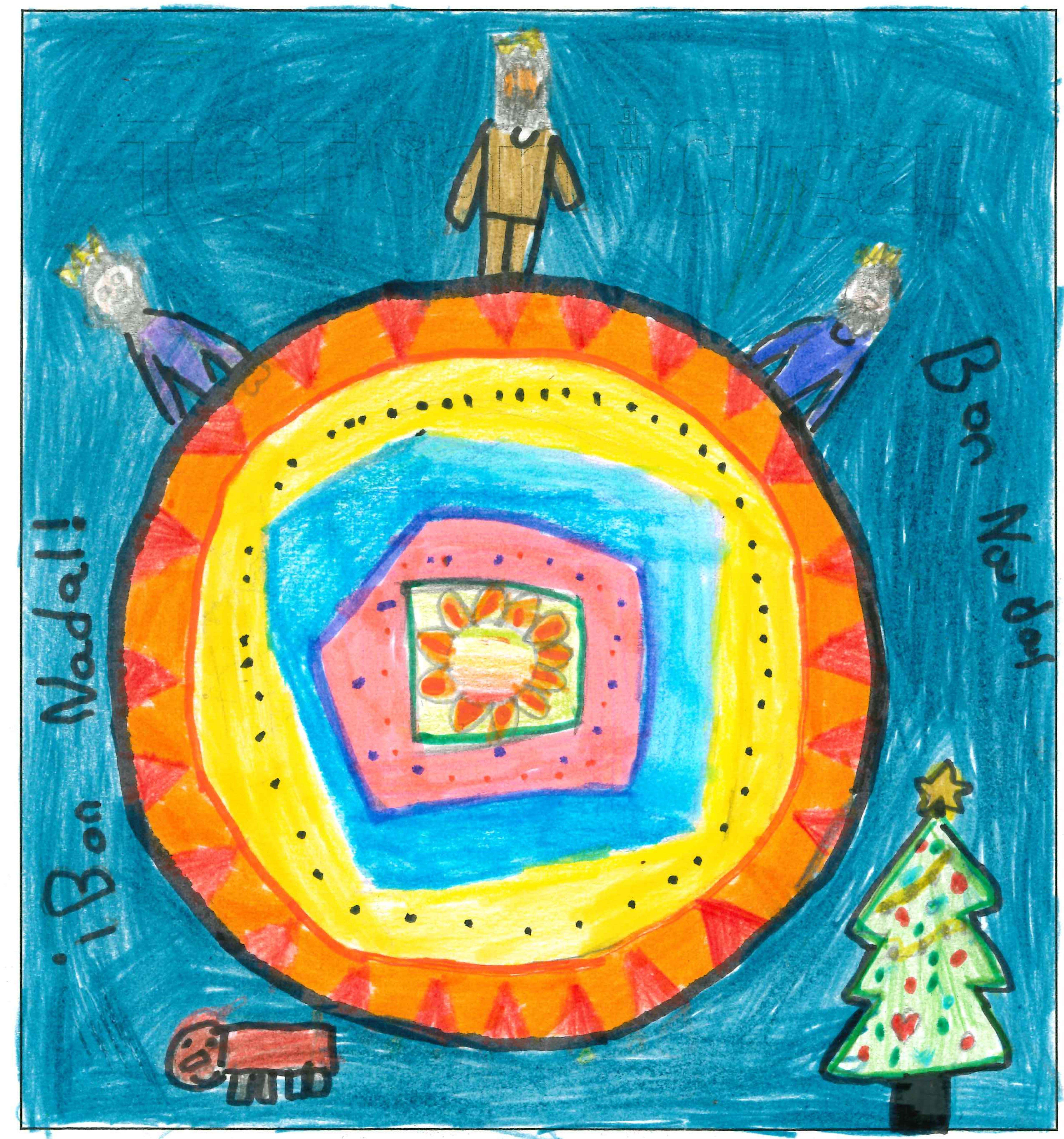 Postal finalista de l'Escola Santa Isabel: Vera Cabado