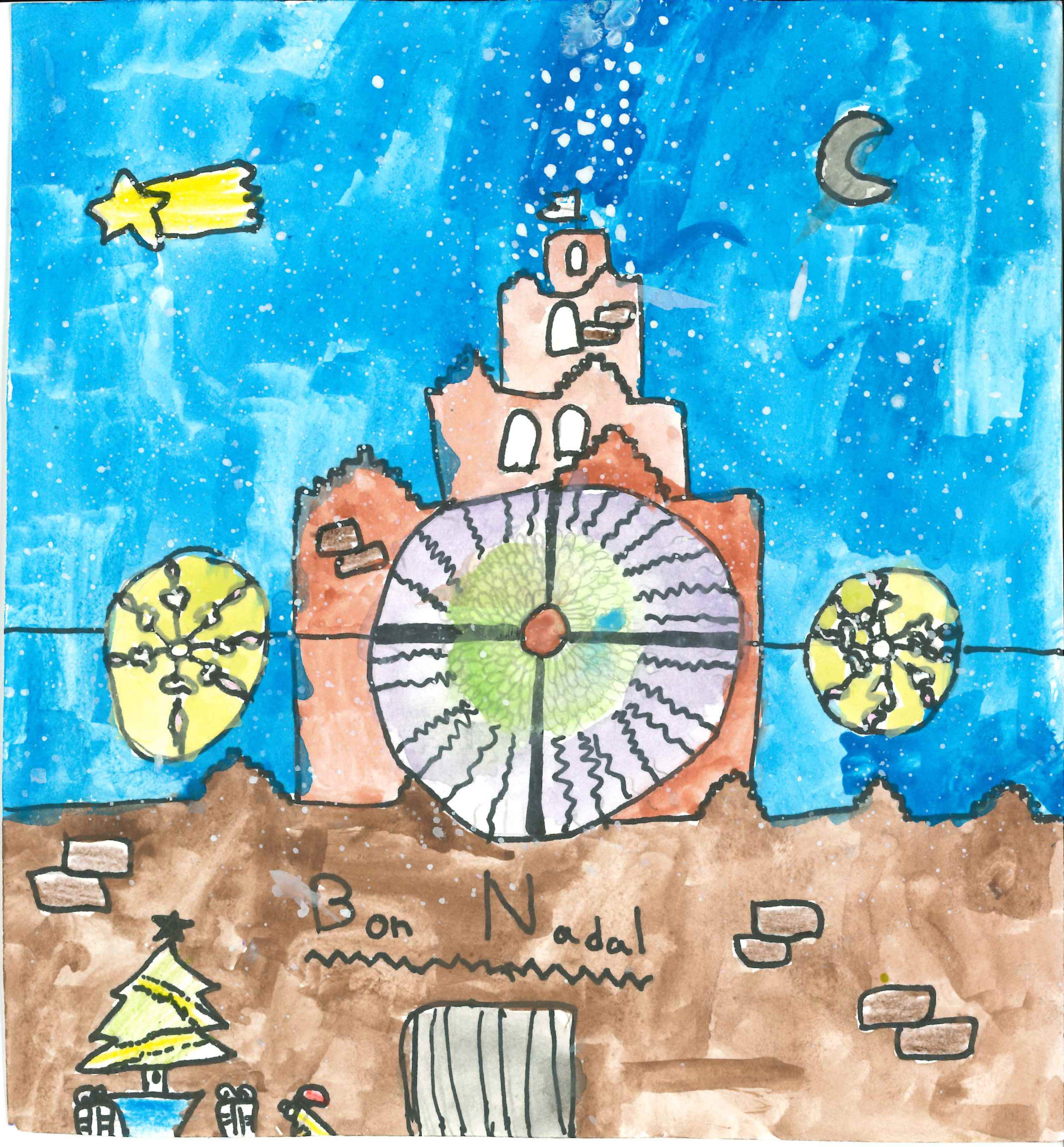 Postal finalista de l'Escola Thau: Gina C.