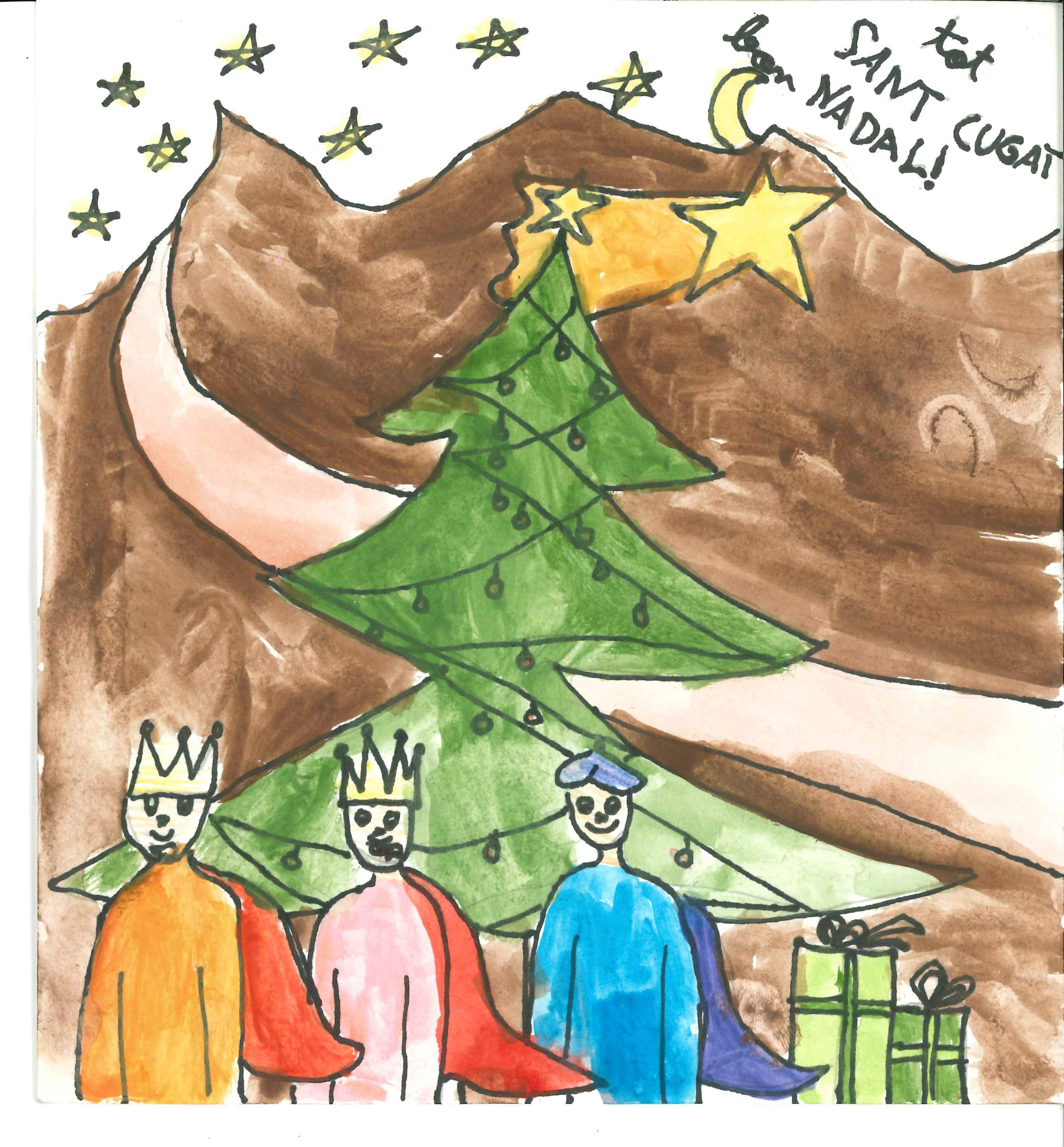 Postal finalista de l'Escola Thau: Martina V.