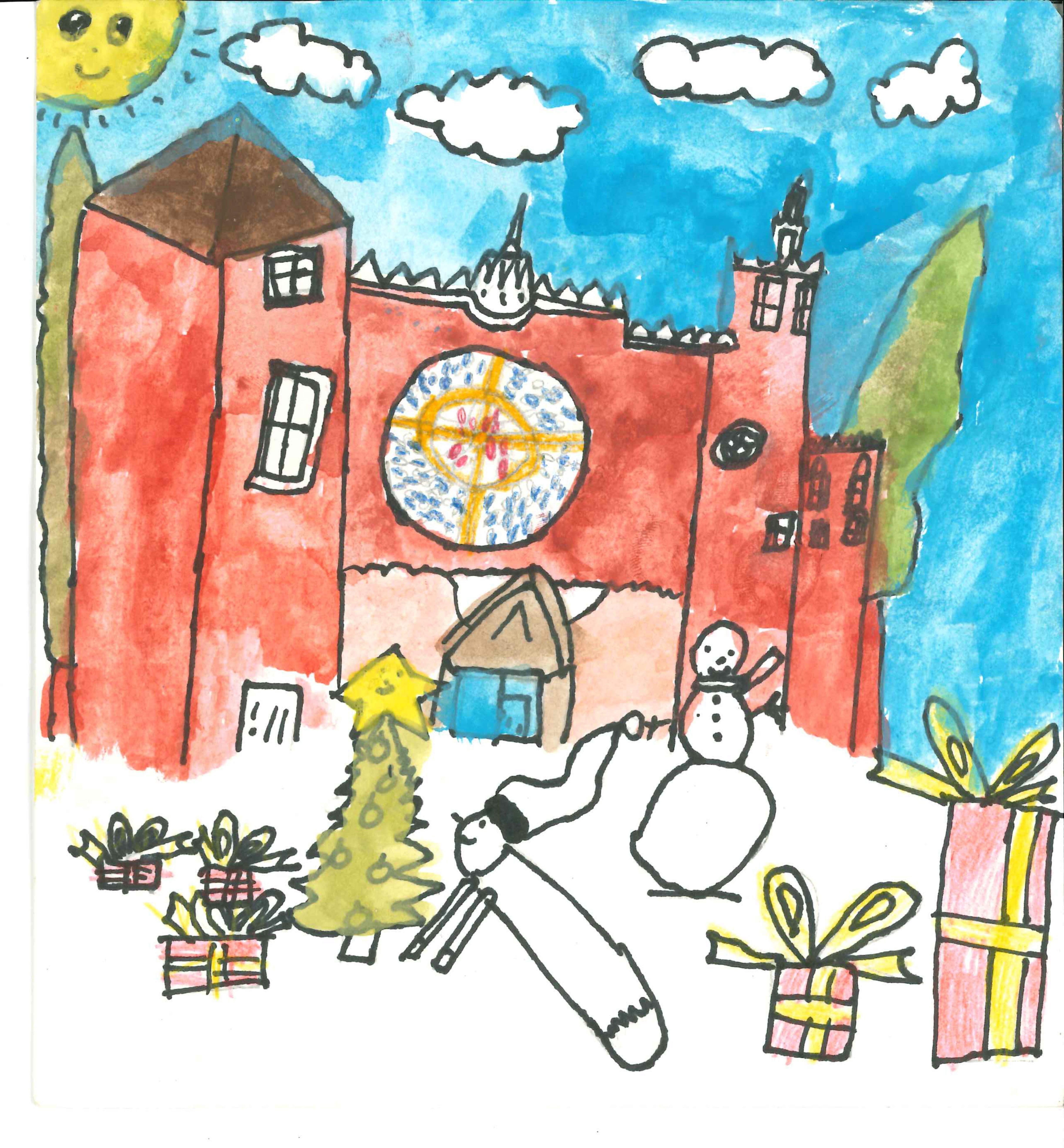 Postal finalista de l'Escola Thau: Pol M.