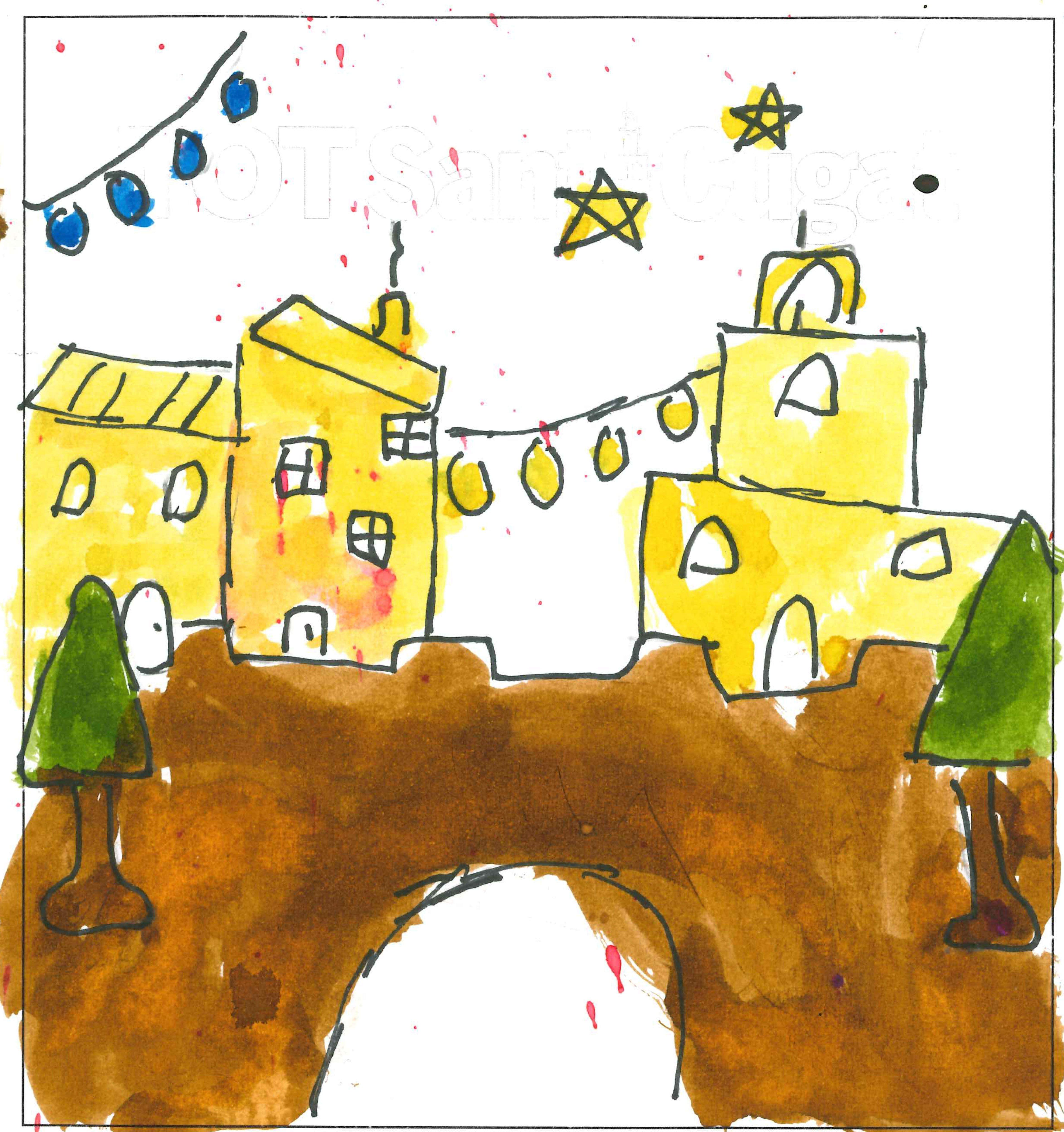 Postal finalista de l'Escola Turó de Can Mates: Biel