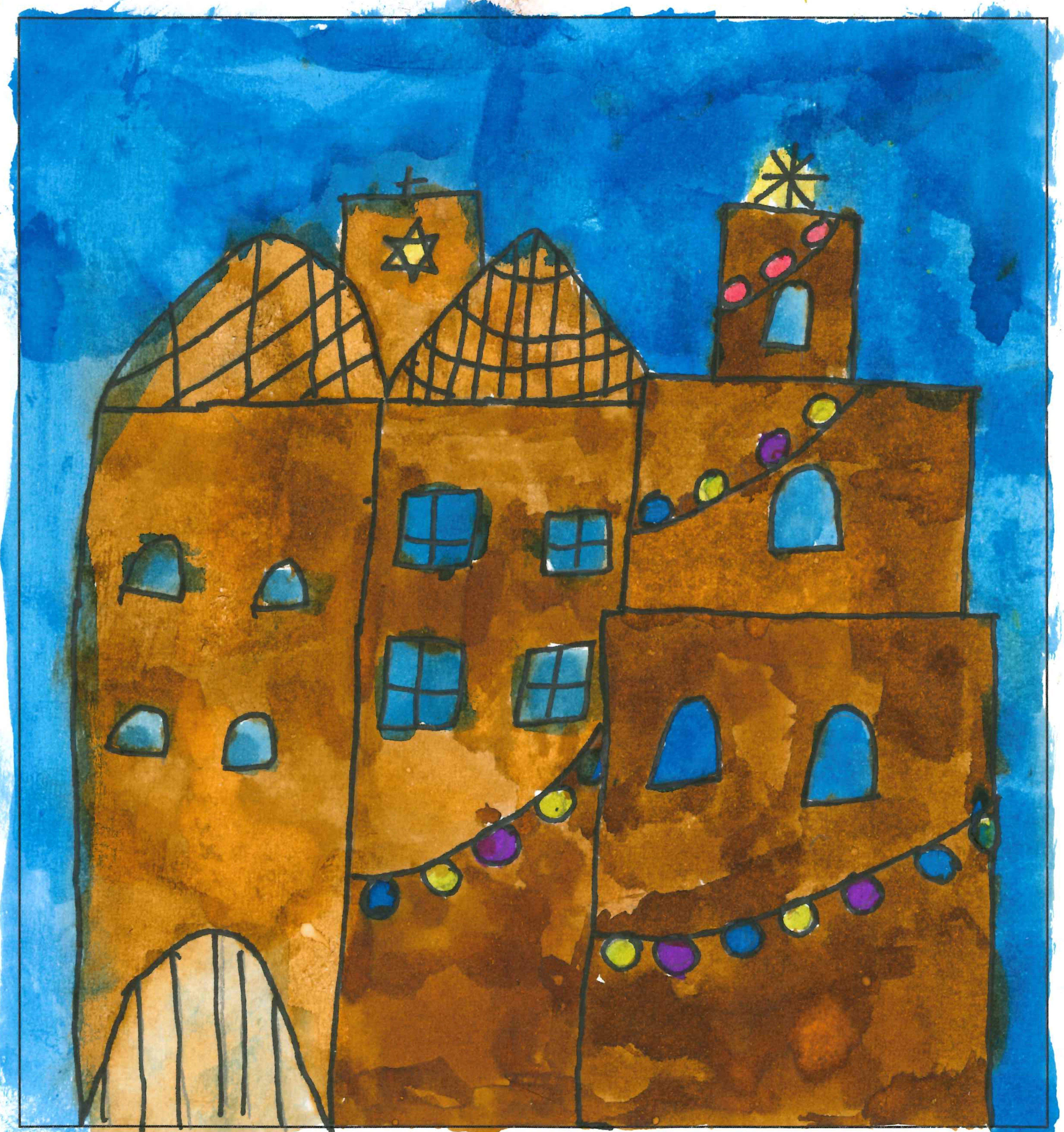 Postal finalista de l'Escola Turó de Can Mates: Júlia