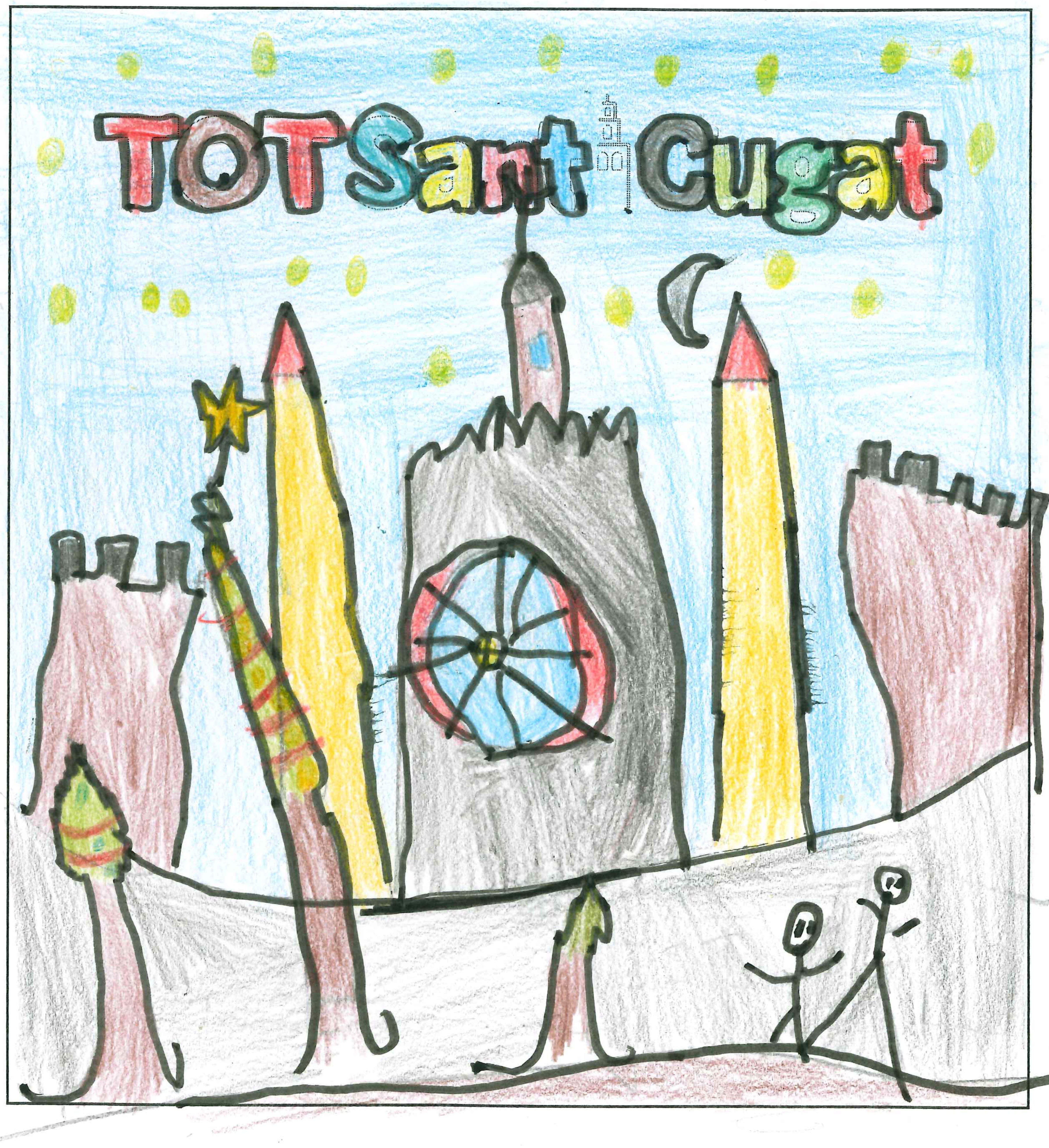 Postal finalista de l'Escola Viaró: Adam Garcia