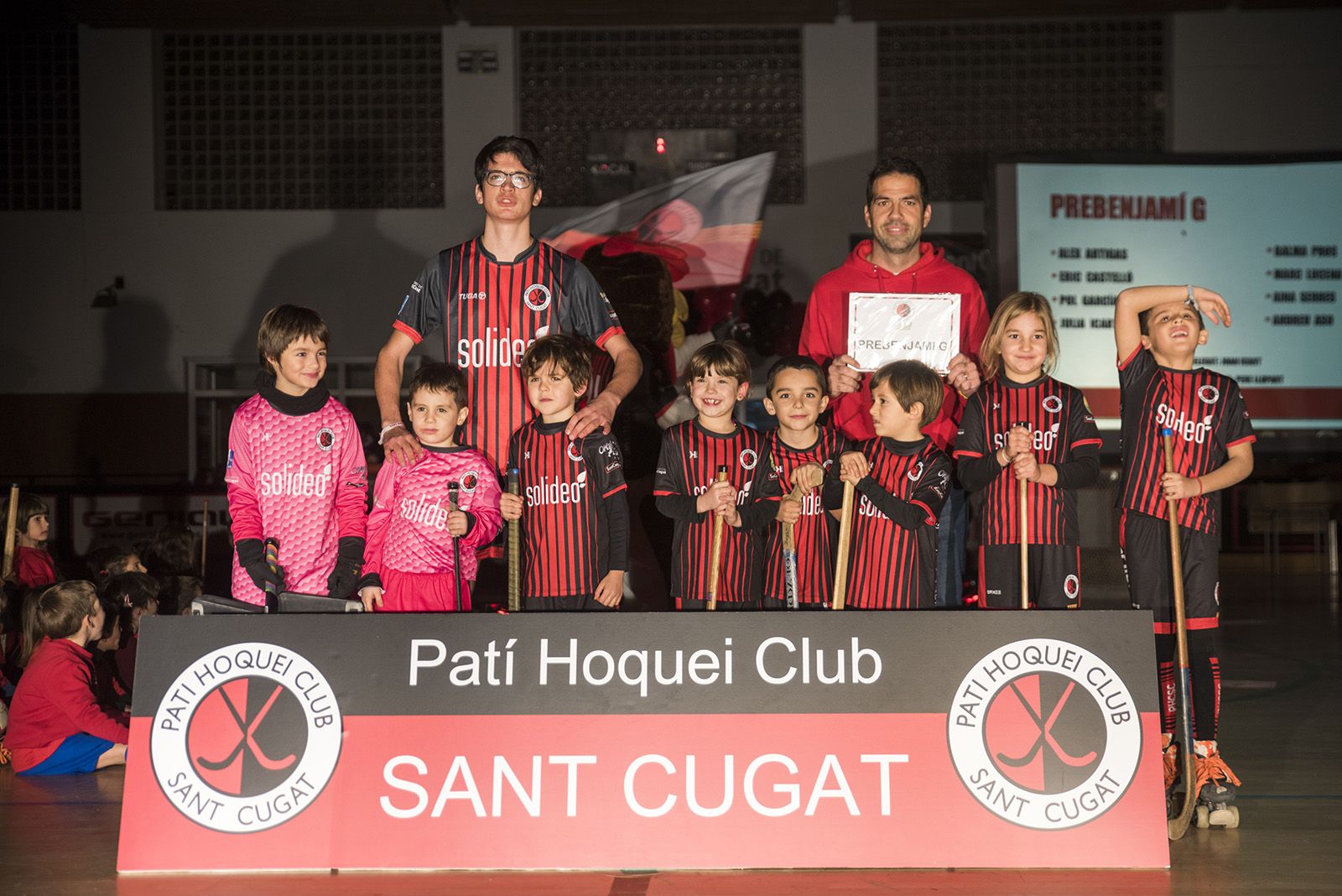 Presentació d'equips del Solideo Patí Hoquei Club Sant Cugat. FOTO: Bernat Millet