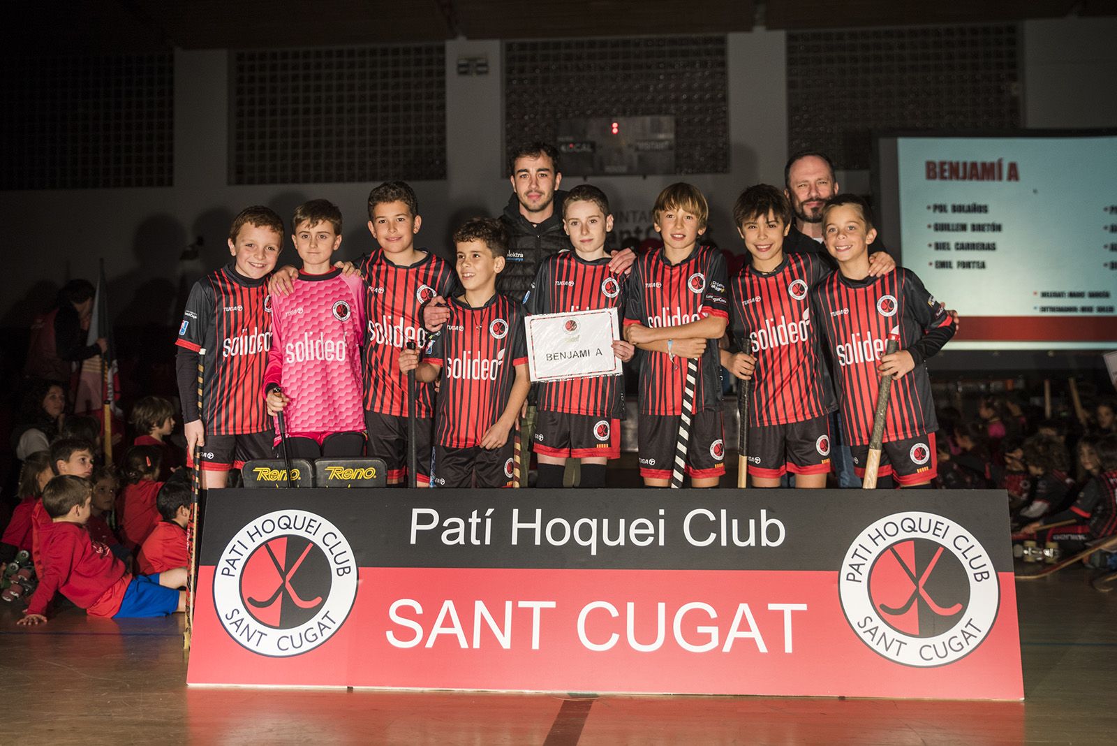 Presentació d'equips del Solideo Patí Hoquei Club Sant Cugat. FOTO: Bernat Millet