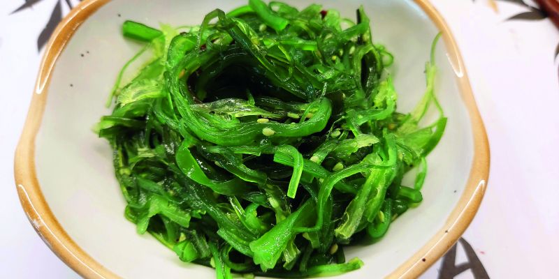 Algues Wakame del restaurant japonès de Sant Cugat, YOIKA. FOTO: TOT