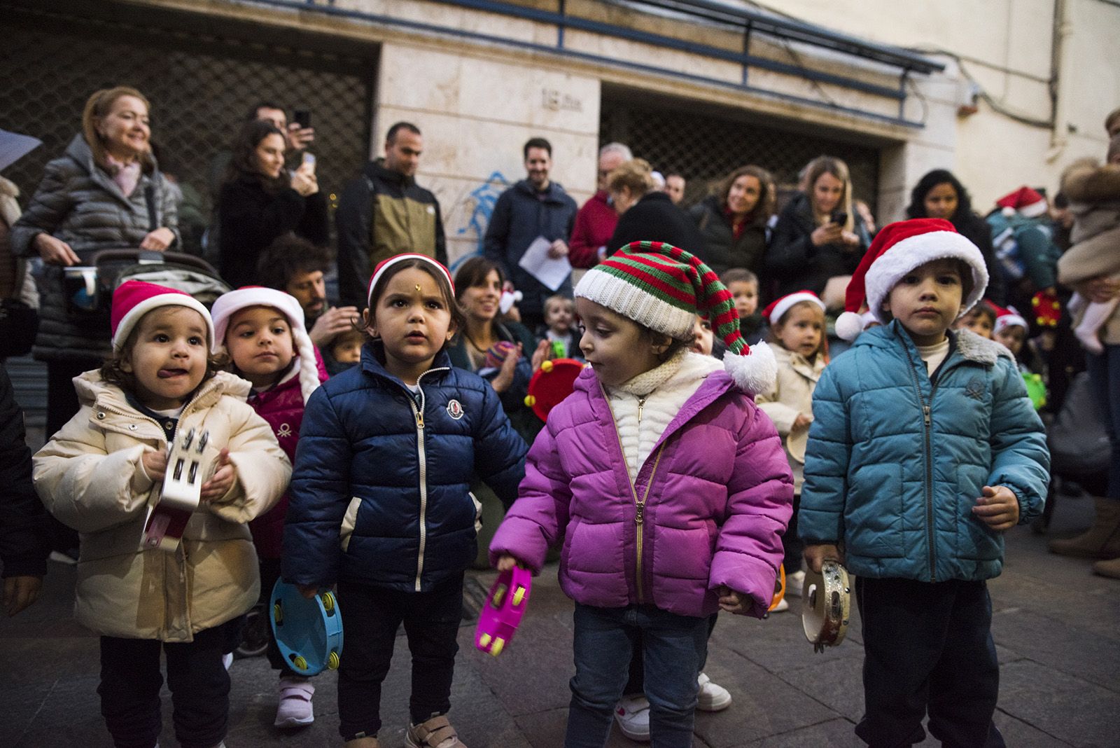 Nadales al carrer al Tot Sant Cugat. FOTO: Bernat Millet.