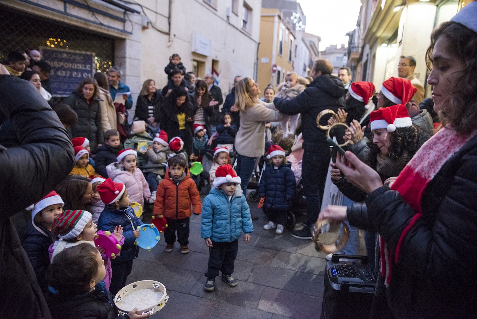 Nadales al carrer al Tot Sant Cugat. FOTO: Bernat Millet.