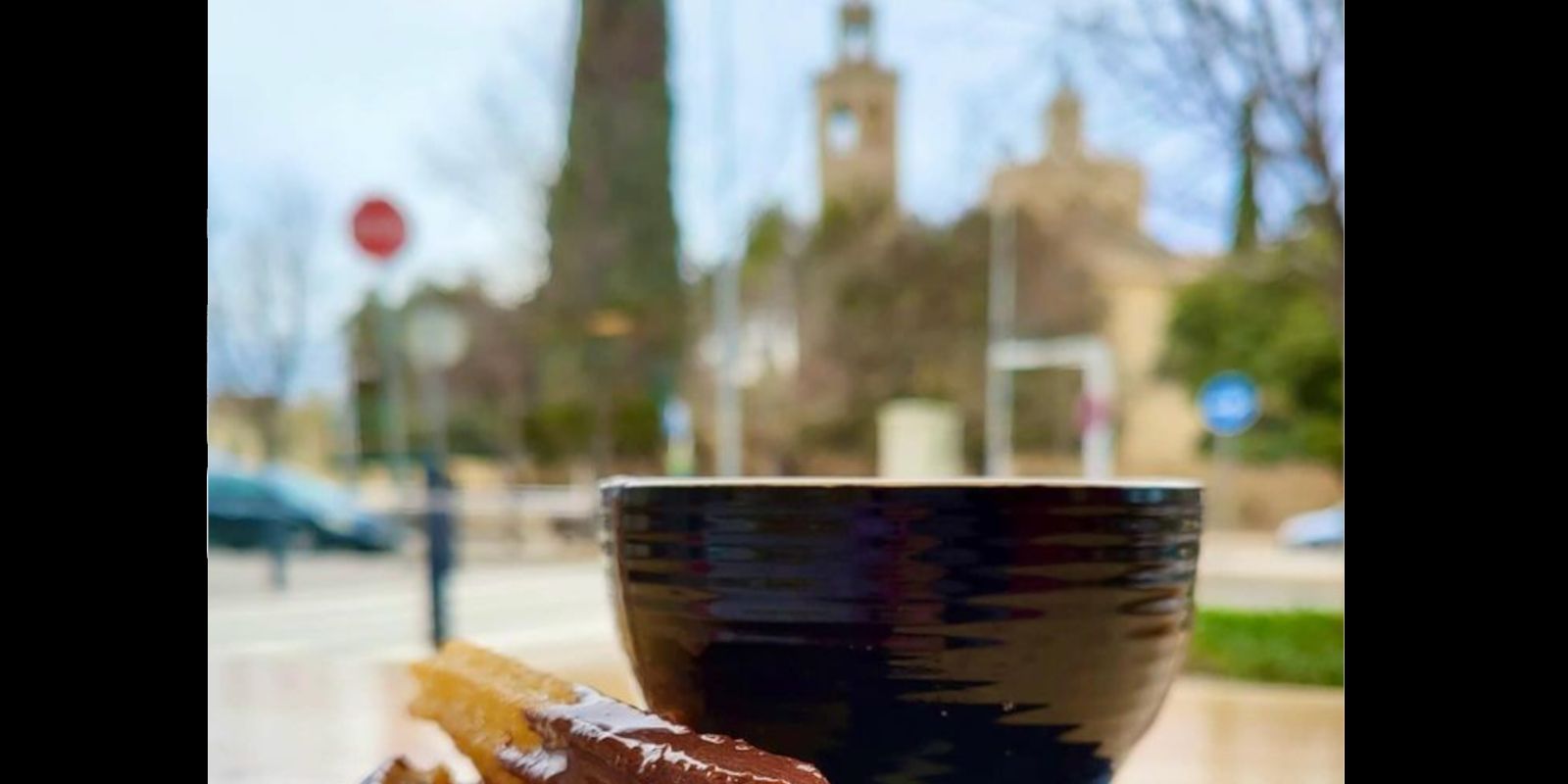 Xurros amb xocolata sense gluten 'Oh My God Pasteleria sin gluten' a Sant Cugat. FOTO: Cedida