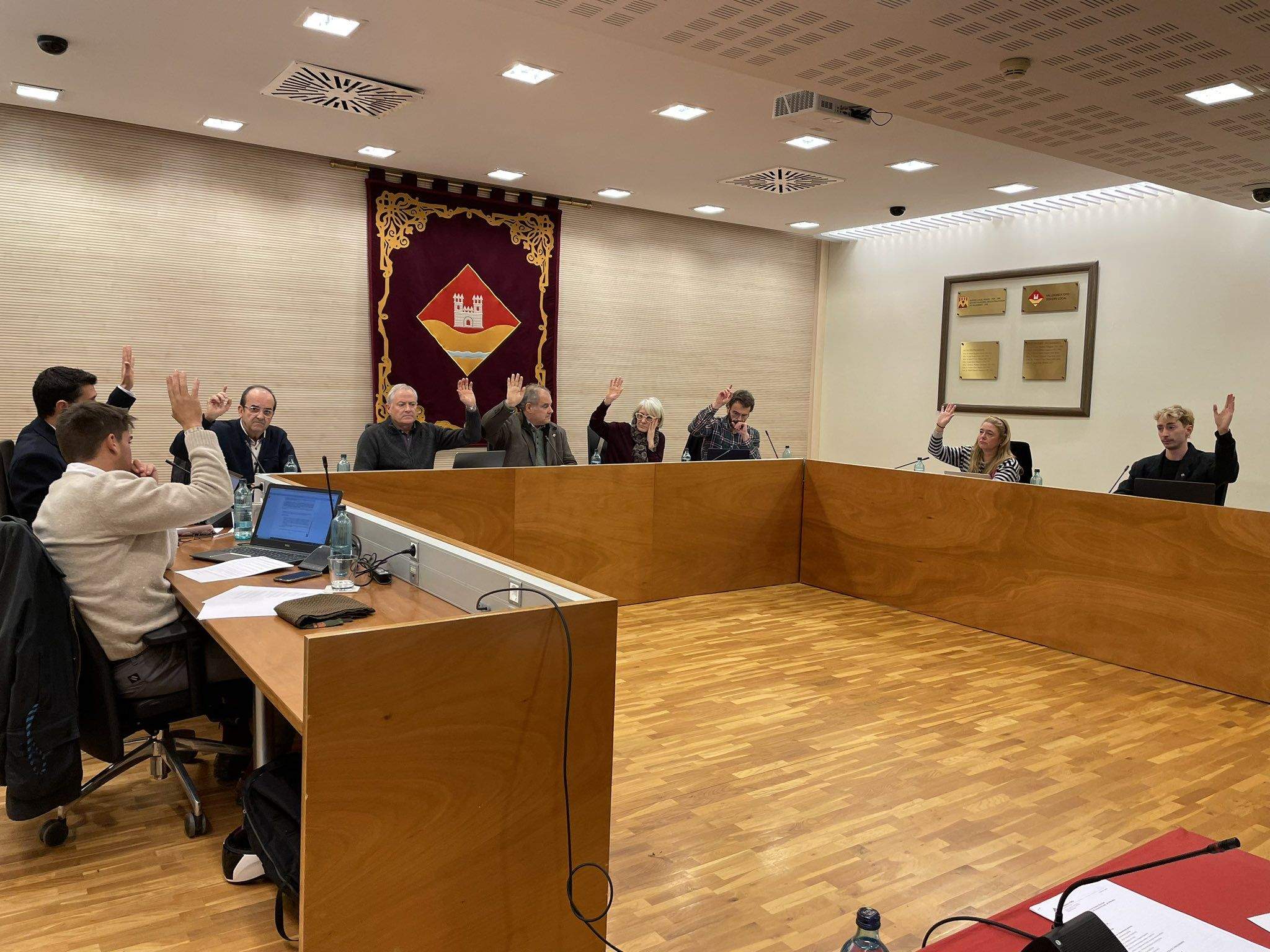 La Junta de Veïns de l'EMD de Valldoreix FOTO: EMD