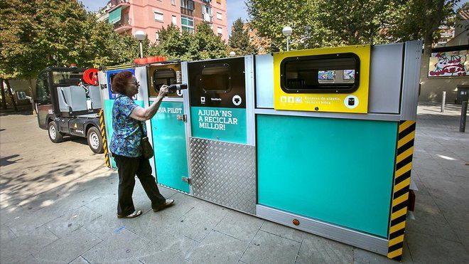 Els nous contenidors mòbils han de millorar la recollida selectiva a Sant Cugat. FOTO: Residusmunicipals.cat