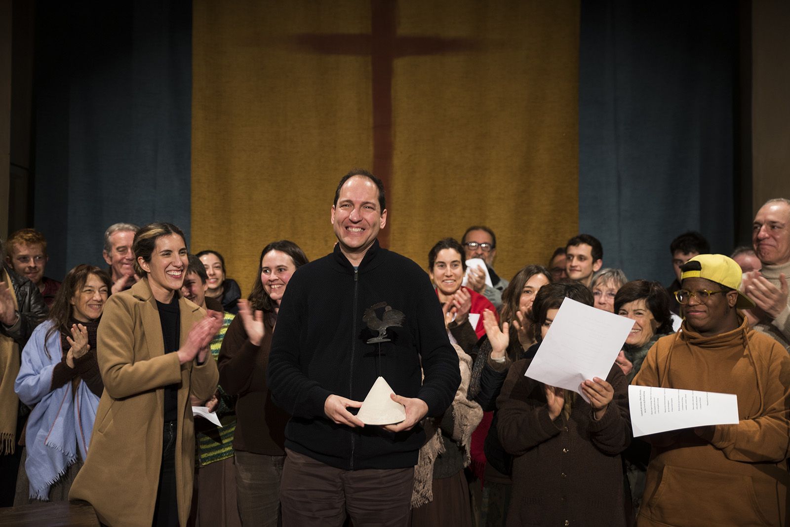 Albert Santiago, director musical de Pedra i Sang duran 13 anys. Foto: Bernat Millet.