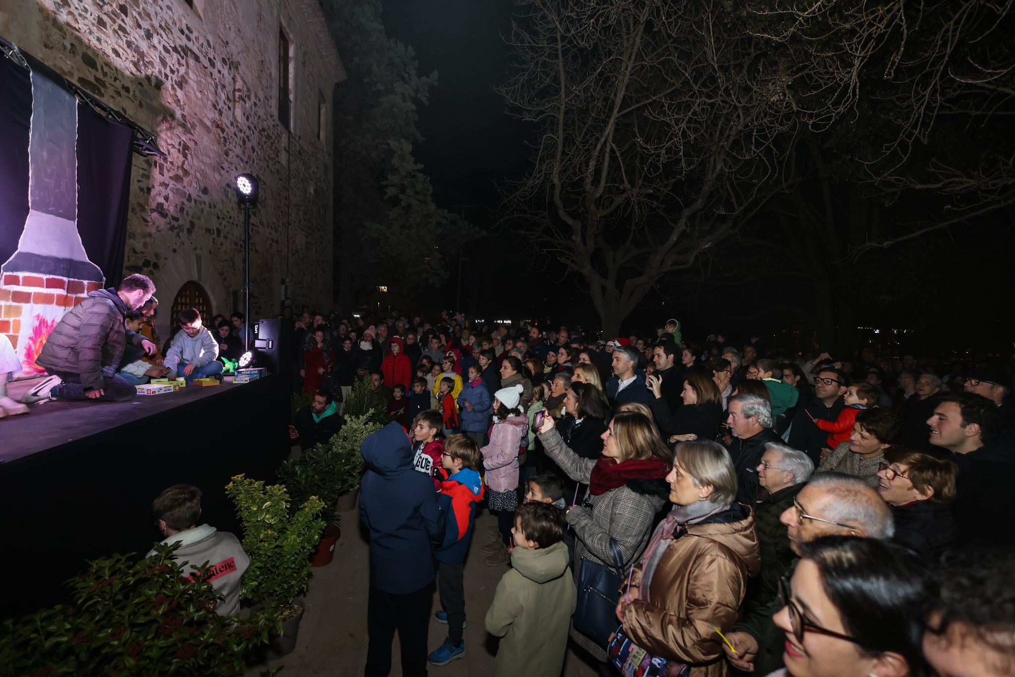 Pessebre Vivent de la Parròquia de Sant Pere d'Octavià. FOTO: Ajuntament