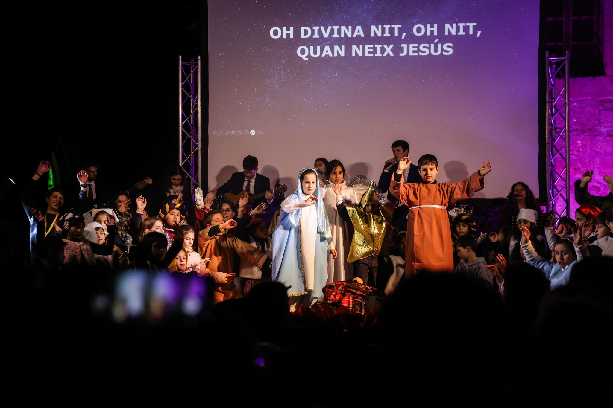 Pessebre Vivent de la Parròquia de Sant Pere d'Octavià. FOTO: Ajuntament
