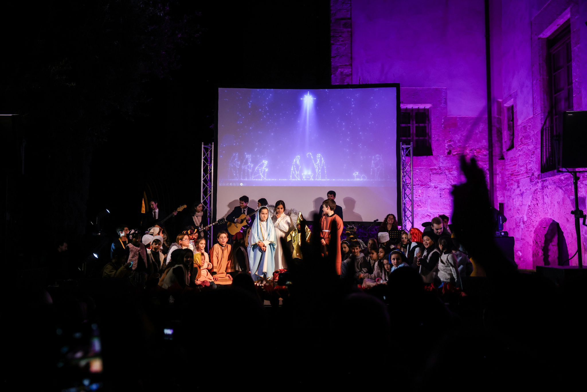 Pessebre Vivent de la Parròquia de Sant Pere d'Octavià. FOTO: Ajuntament